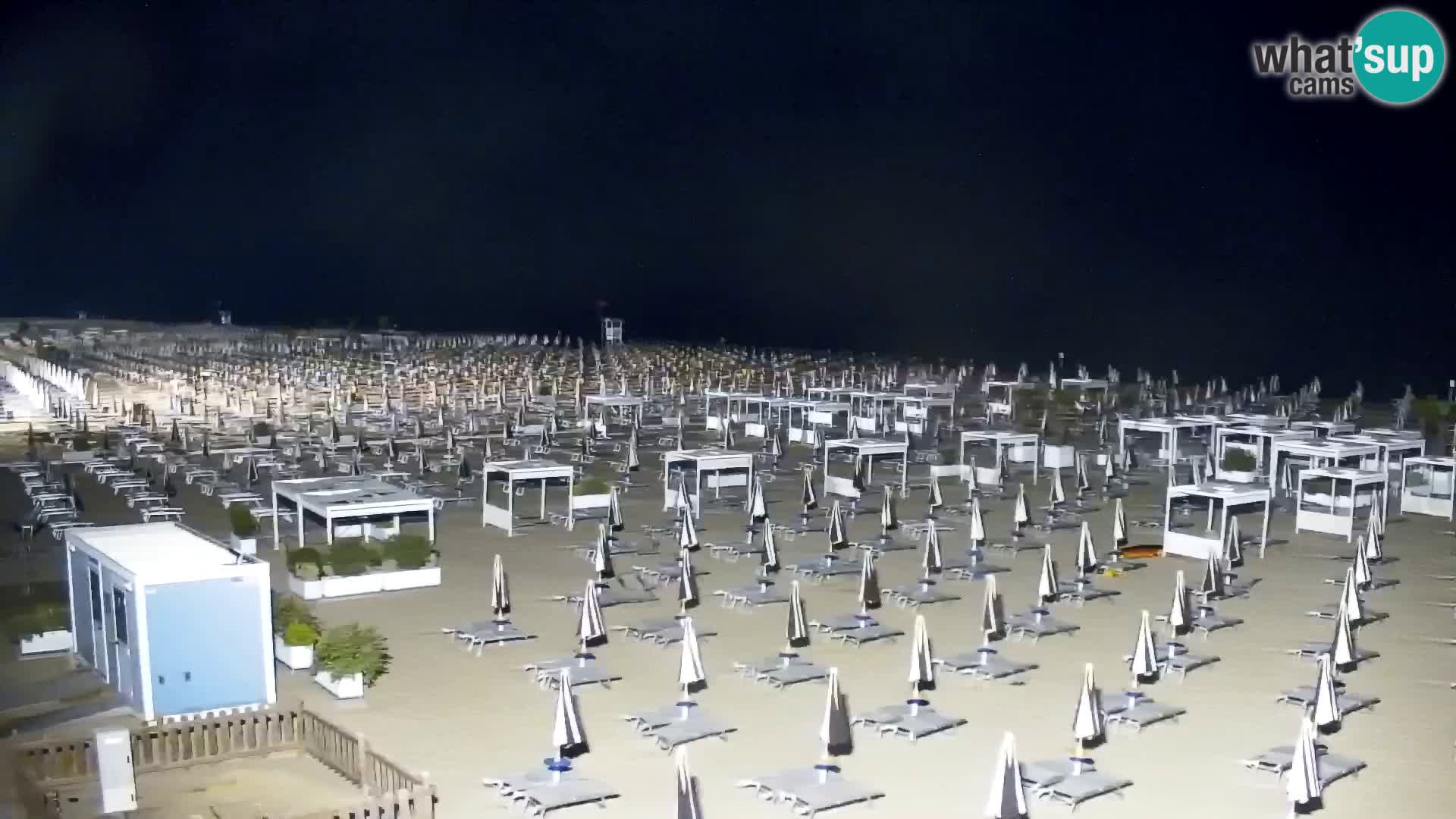La plage de Bibione webcam en direct | Italien