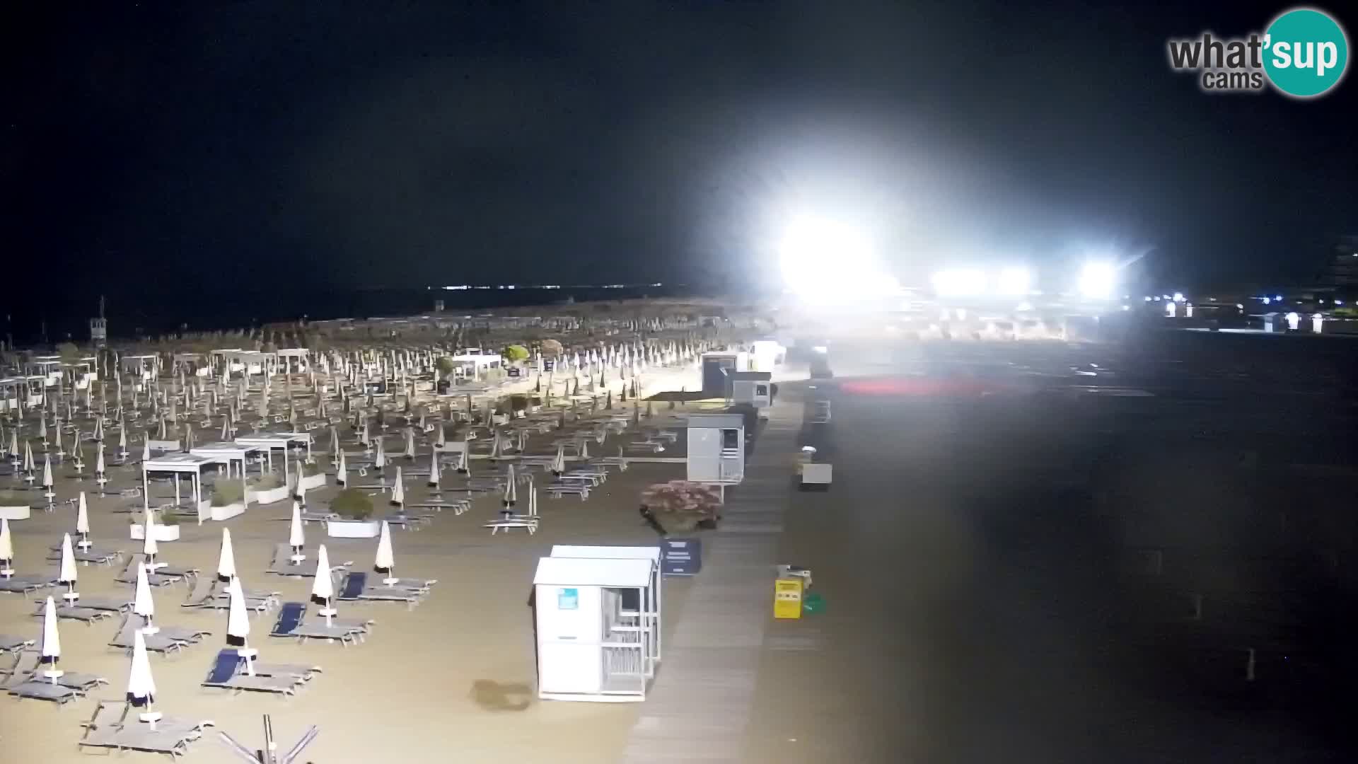 La plage de Bibione webcam en direct | Italien