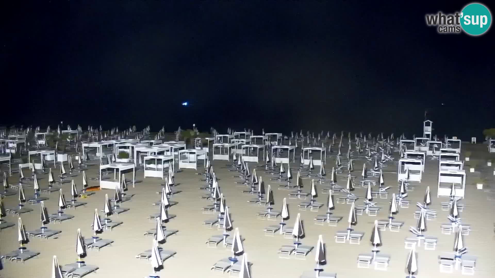La plage de Bibione webcam en direct | Italien
