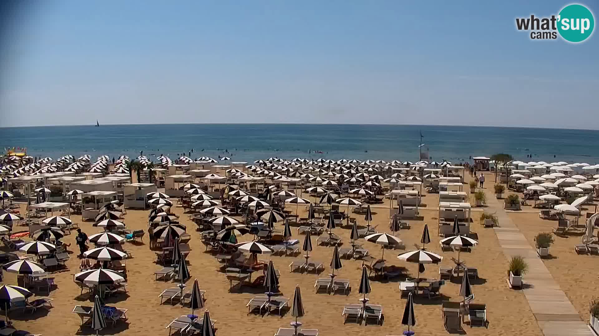 Kamera v živo plaža Bibione