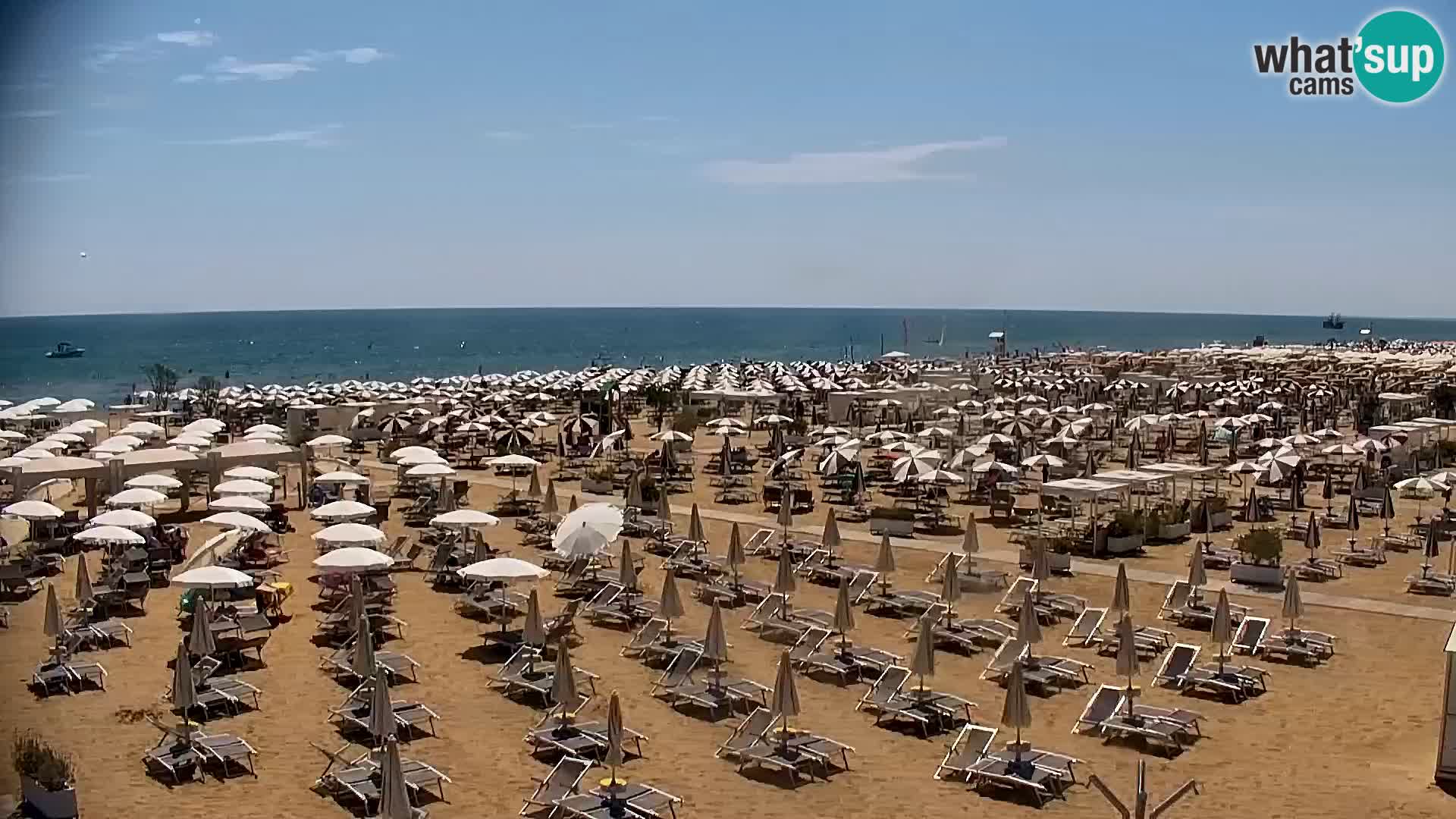Kamera v živo plaža Bibione