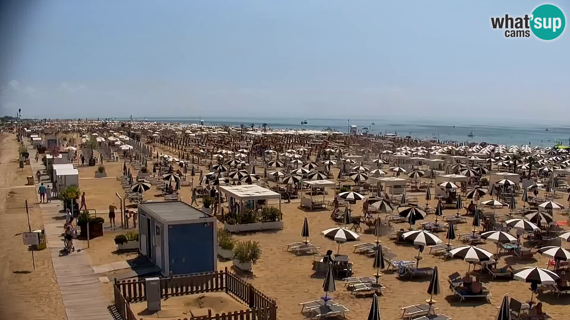 Kamera v živo plaža Bibione
