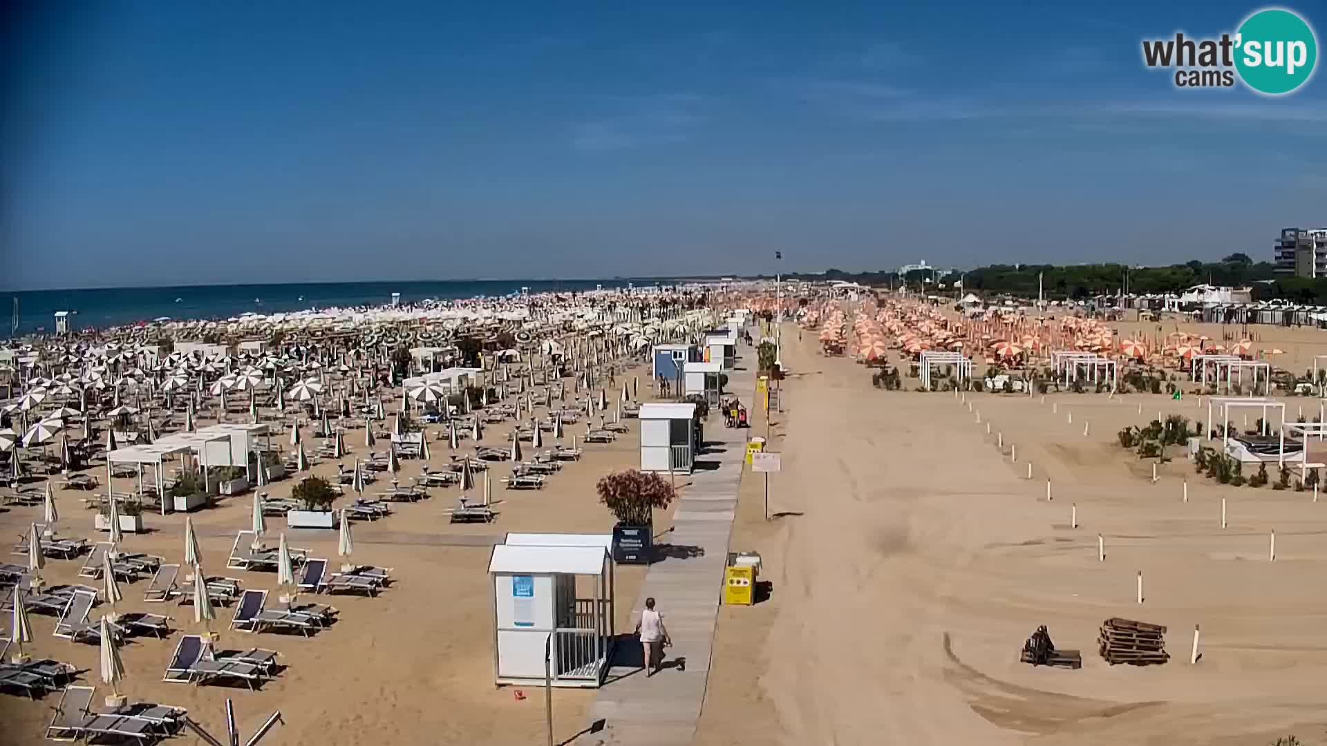 Kamera v živo plaža Bibione