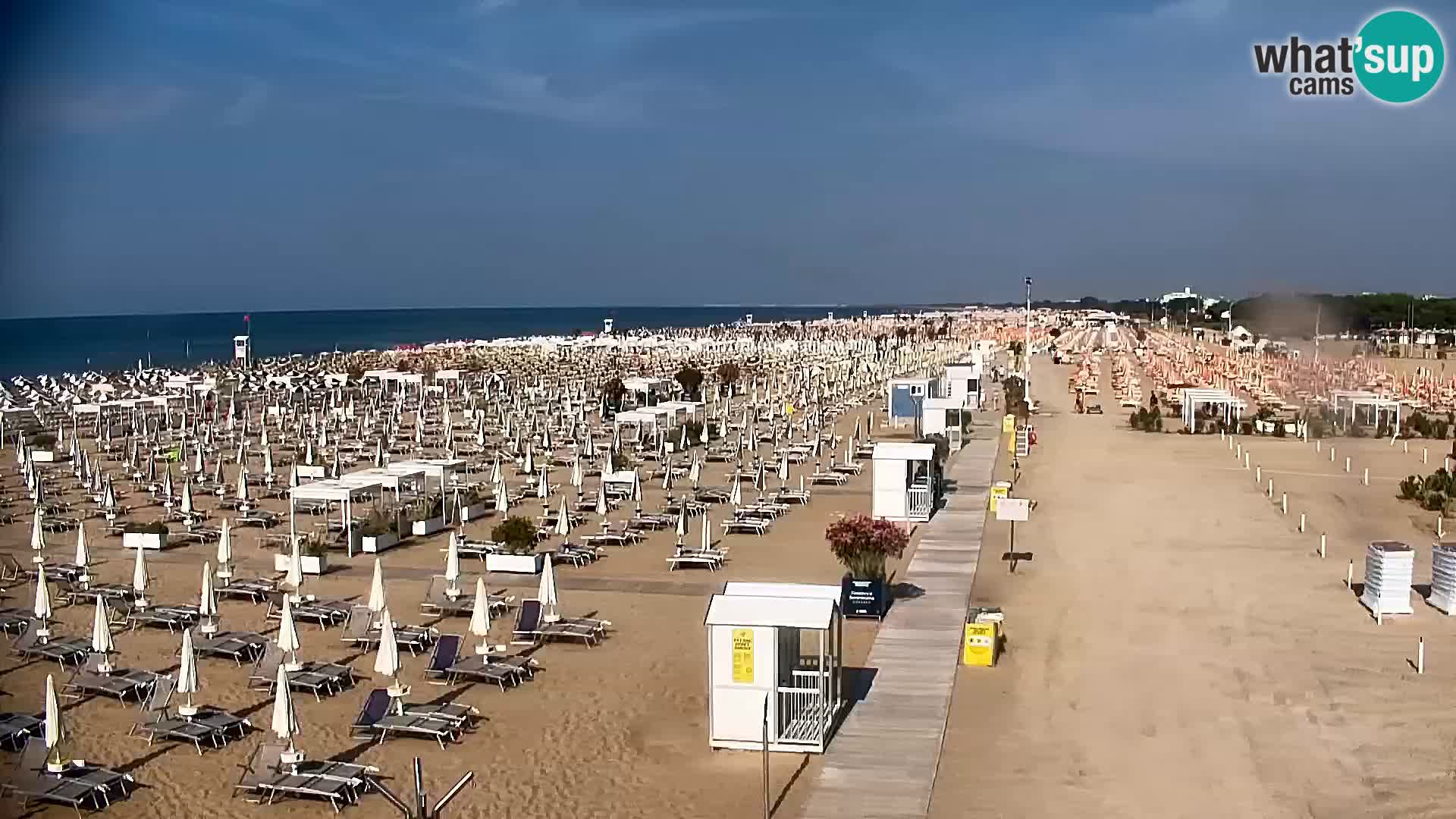 Plaža Bibione web kamera | Italija