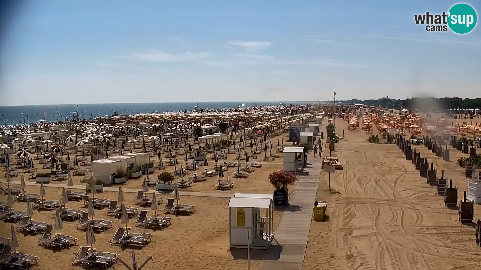 Kamera v živo plaža Bibione