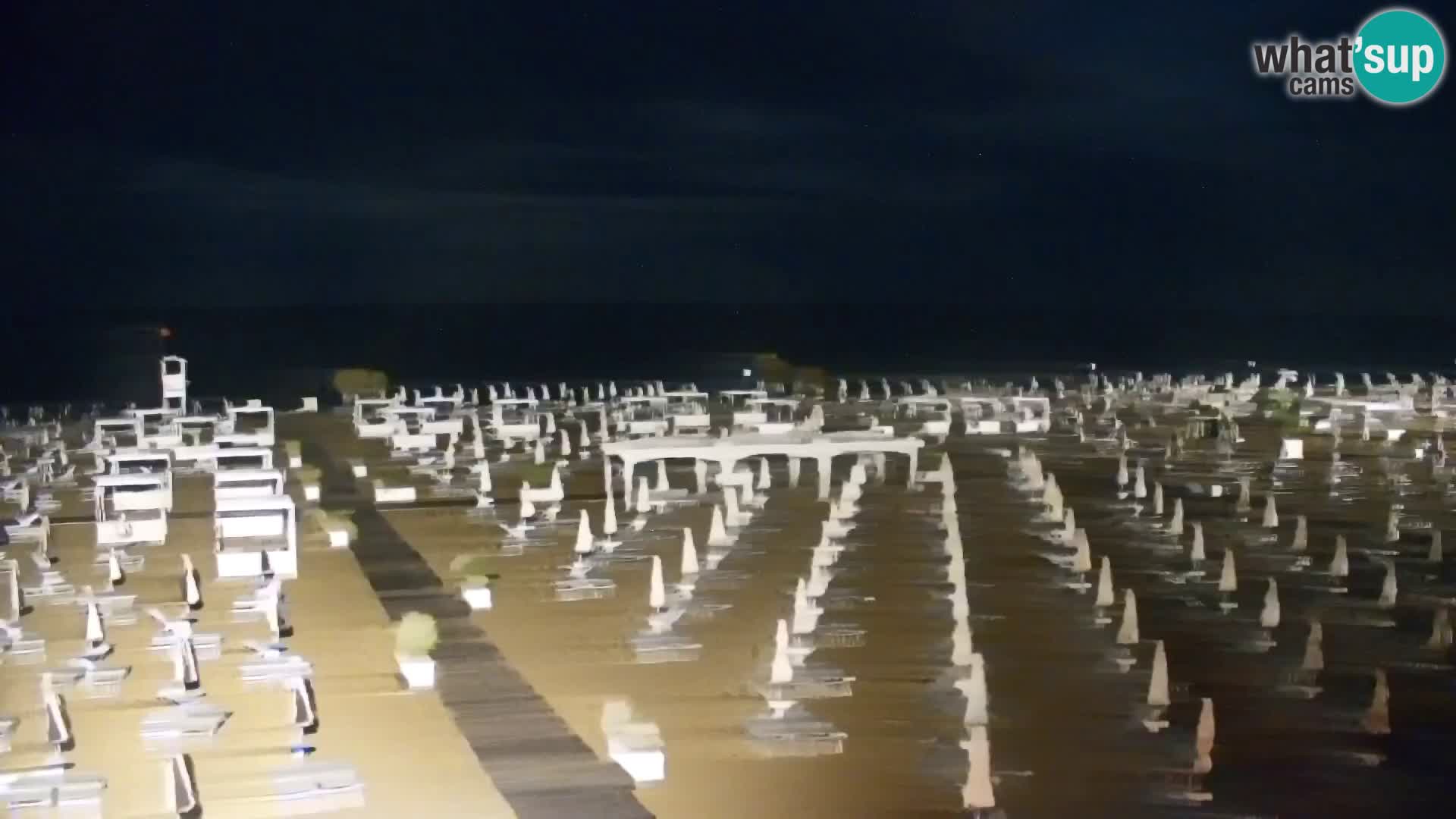 La plage de Bibione webcam en direct | Italien