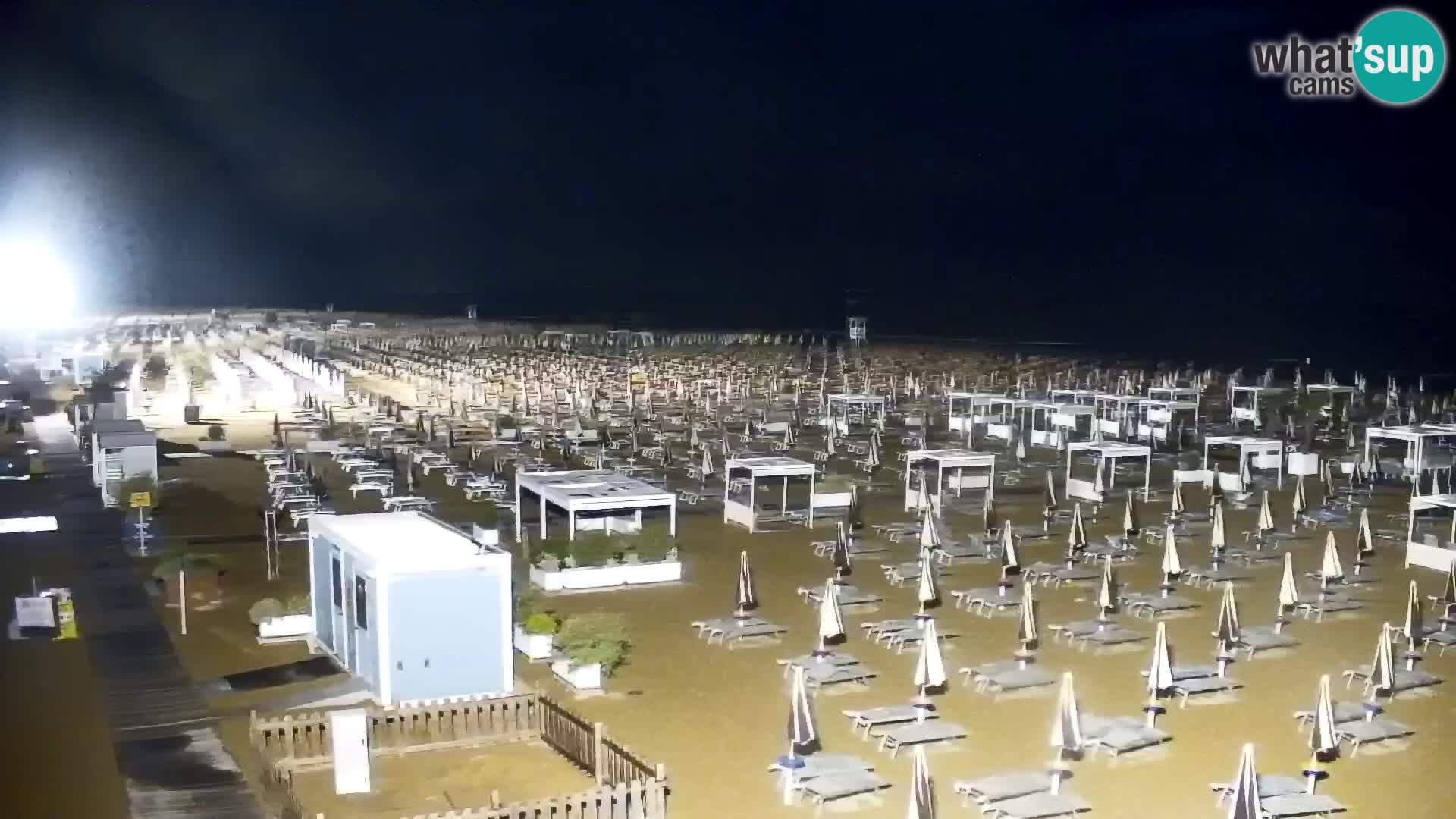 La plage de Bibione webcam en direct | Italien