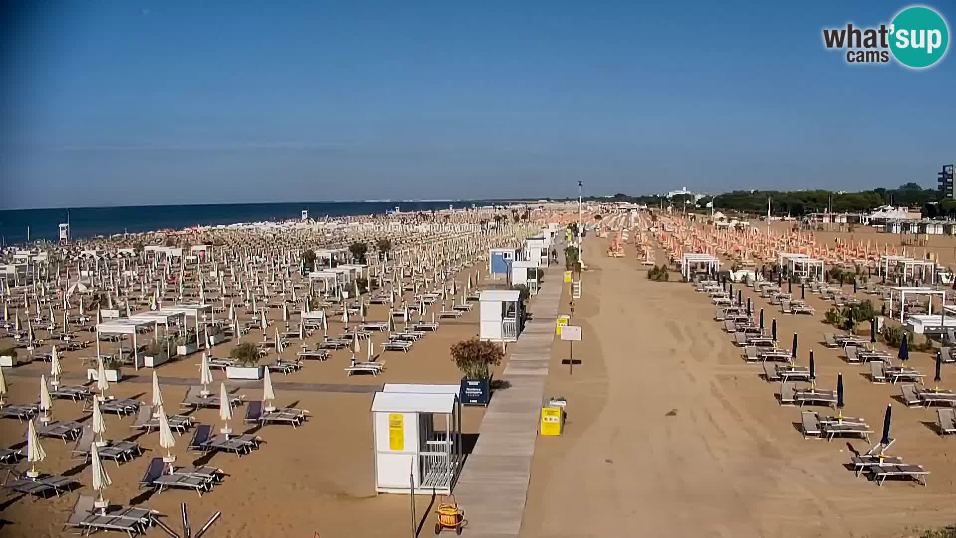 Plaža Bibione web kamera | Italija