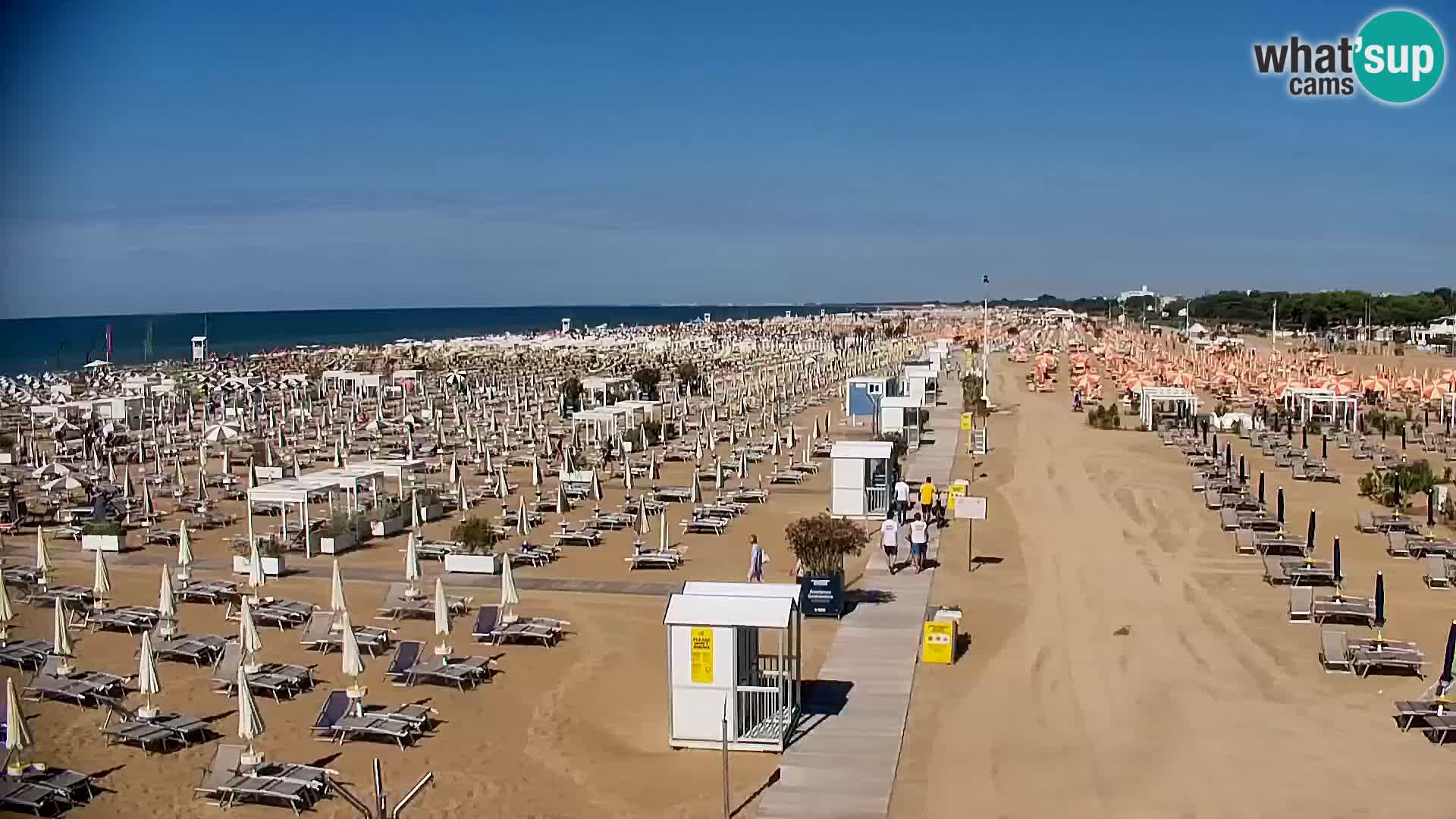 Plaža Bibione web kamera | Italija
