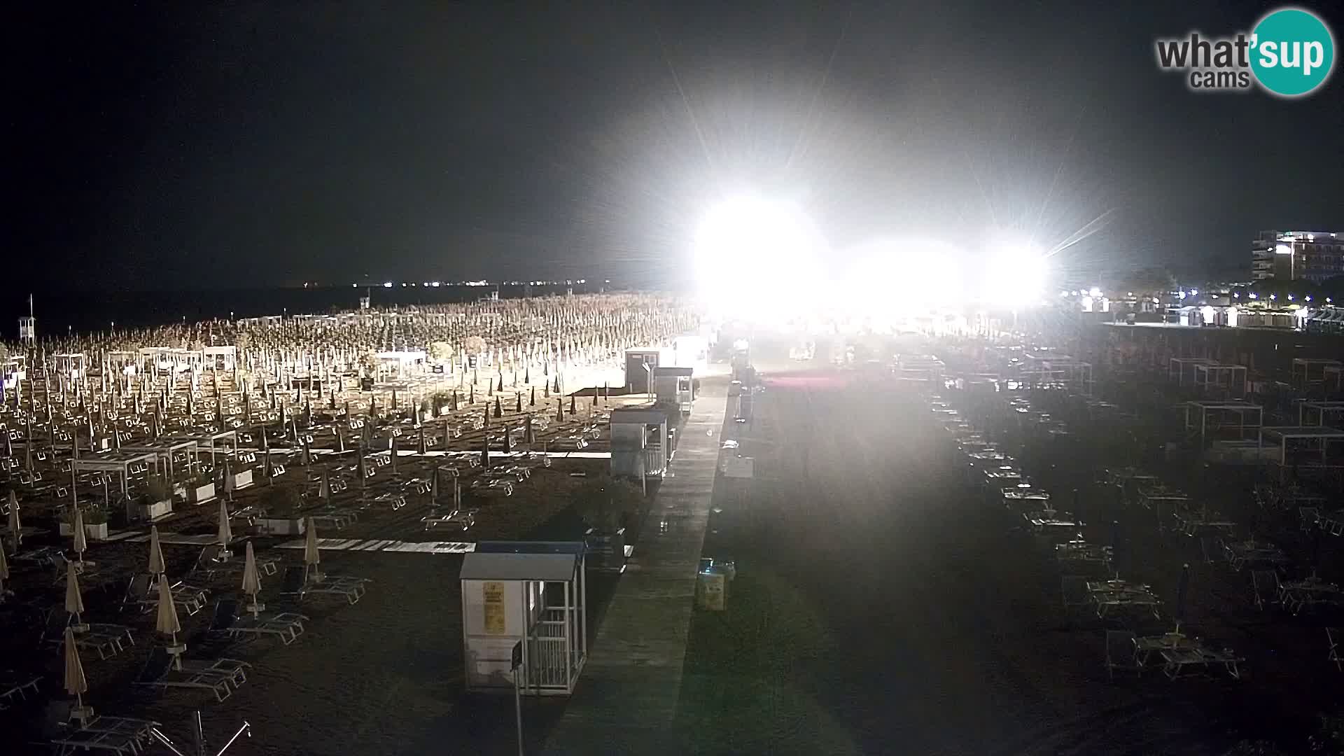 La plage de Bibione webcam en direct | Italien