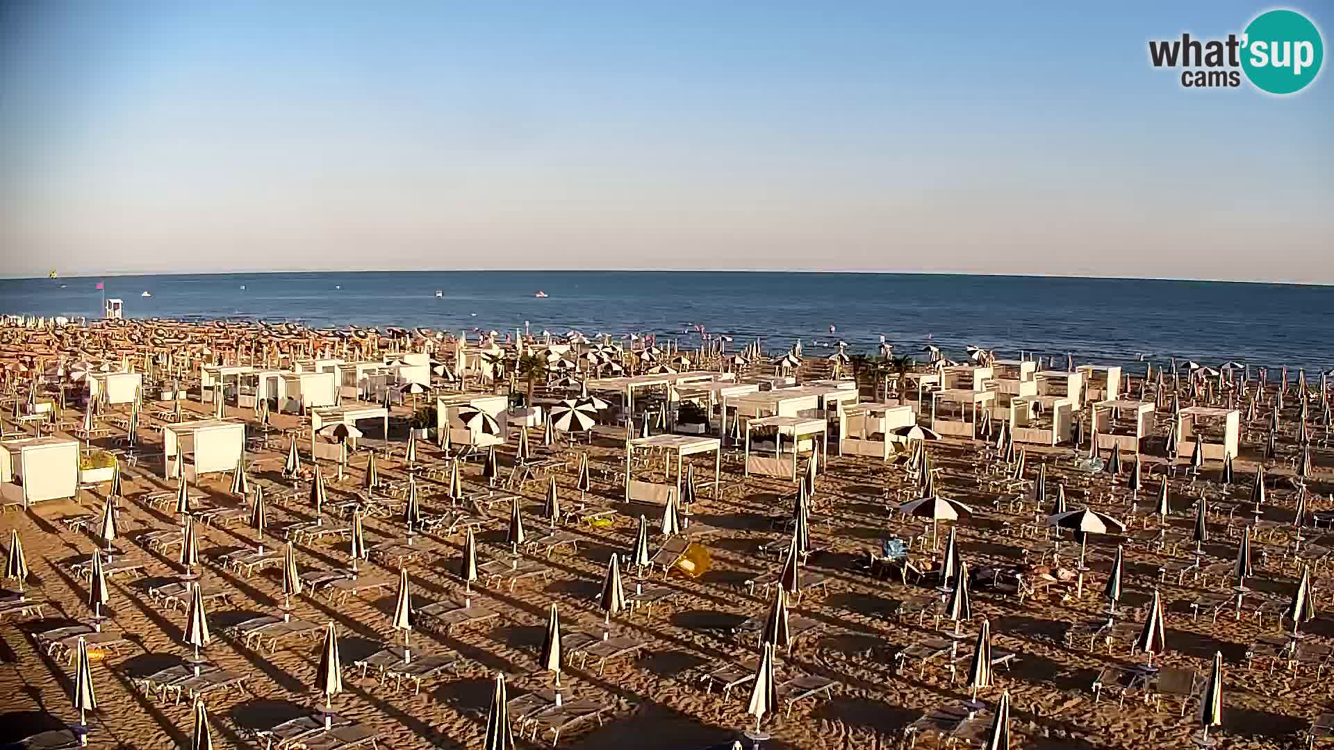 La plage de Bibione webcam en direct | Italien