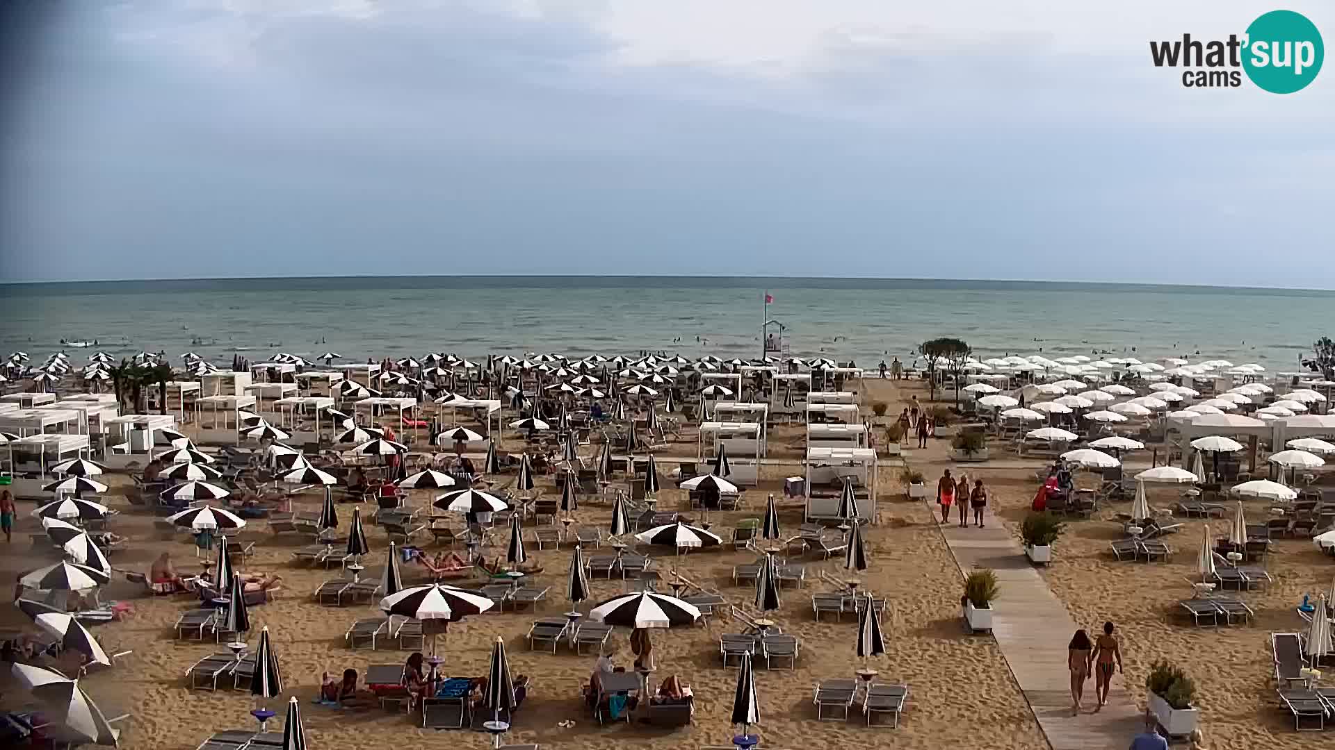 Kamera v živo plaža Bibione
