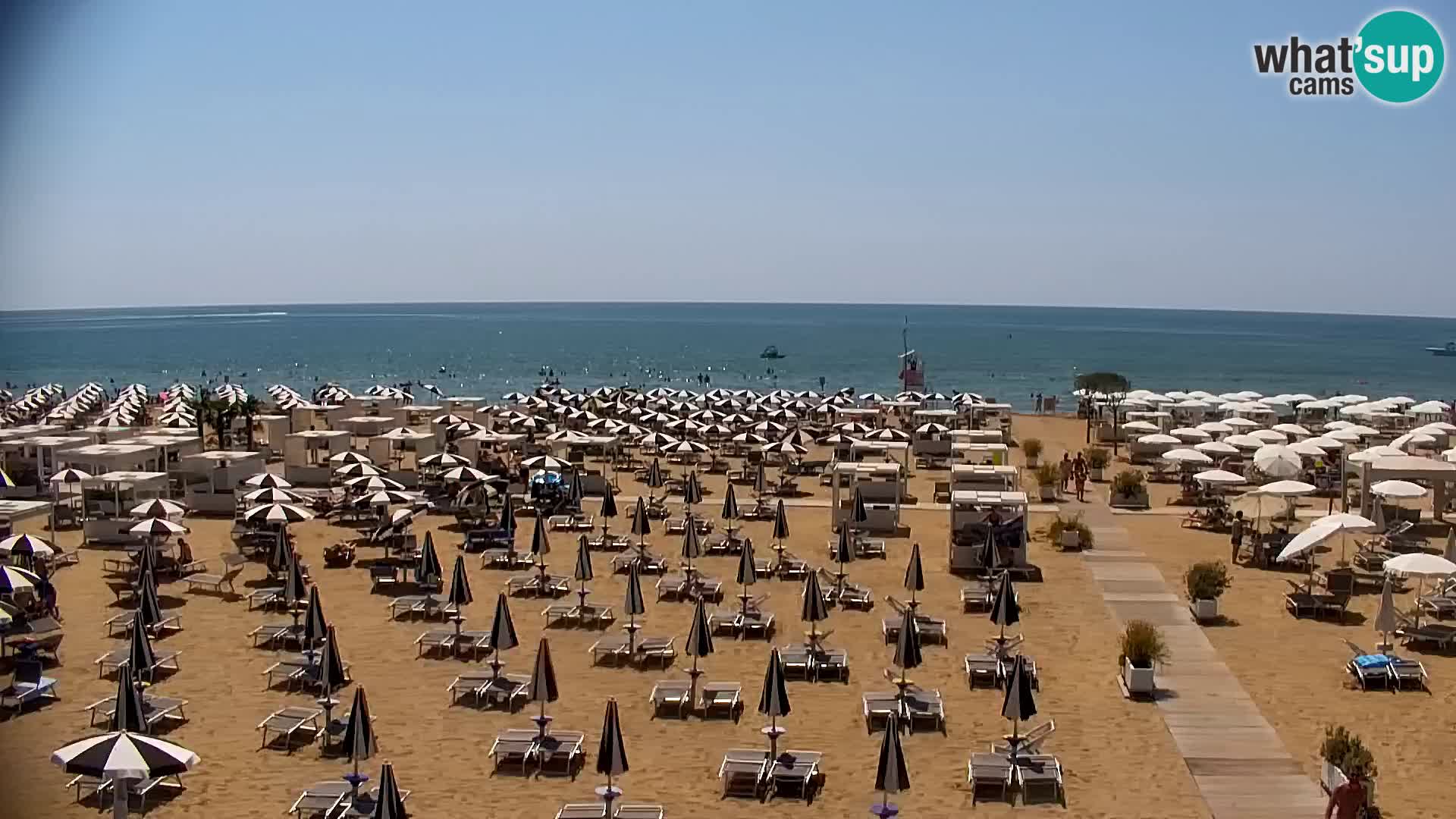 Kamera v živo plaža Bibione
