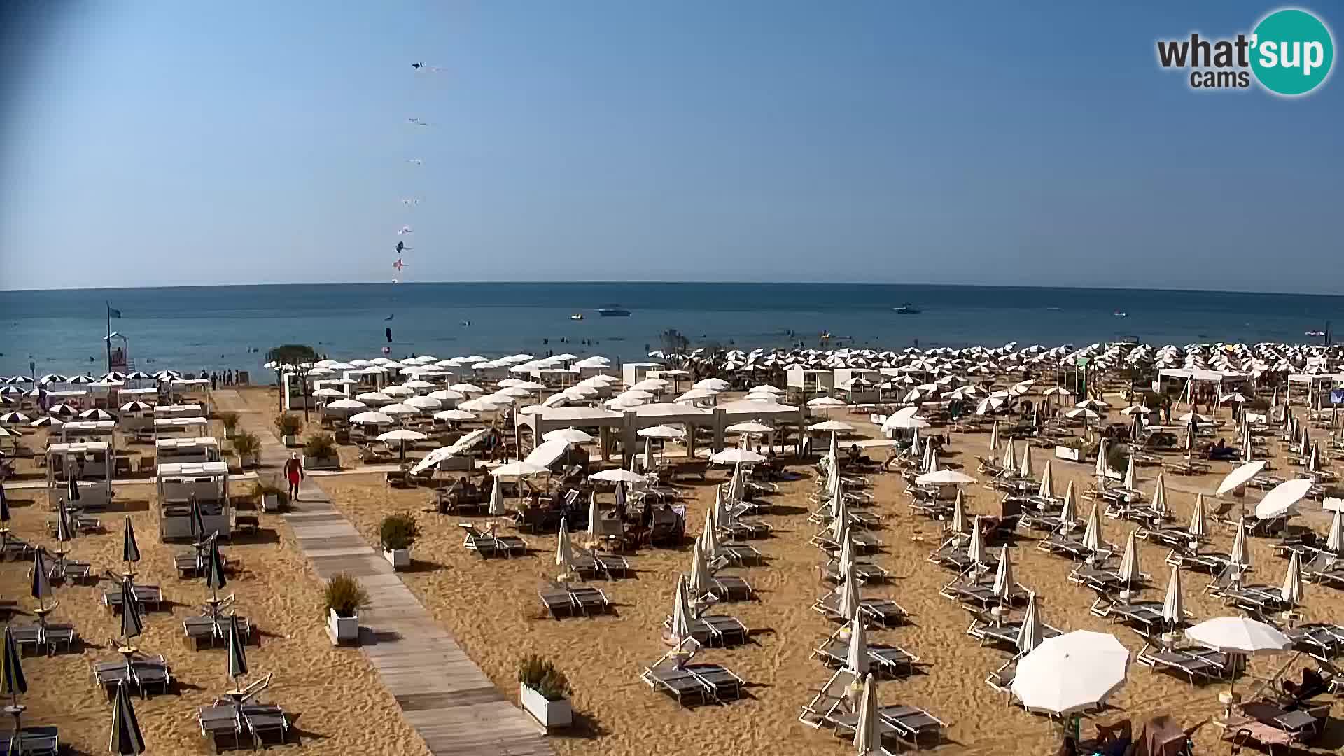 Plaža Bibione web kamera | Italija