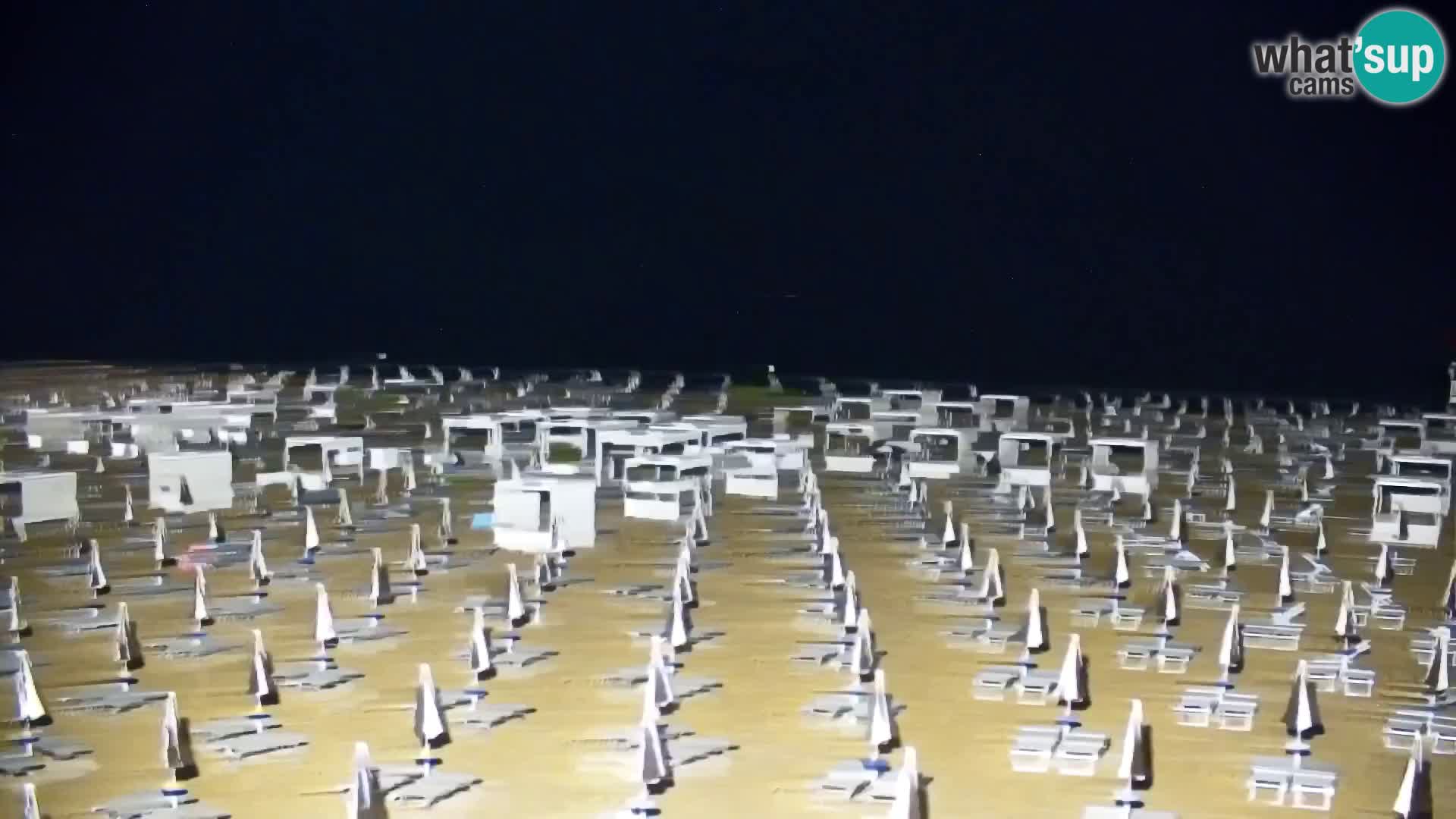 La plage de Bibione webcam en direct | Italien