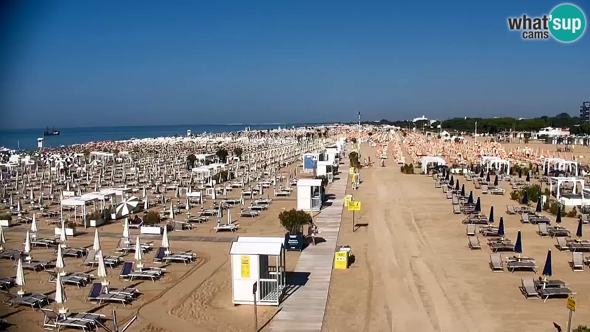 Playa Bibione Cámara en vivo | Italia