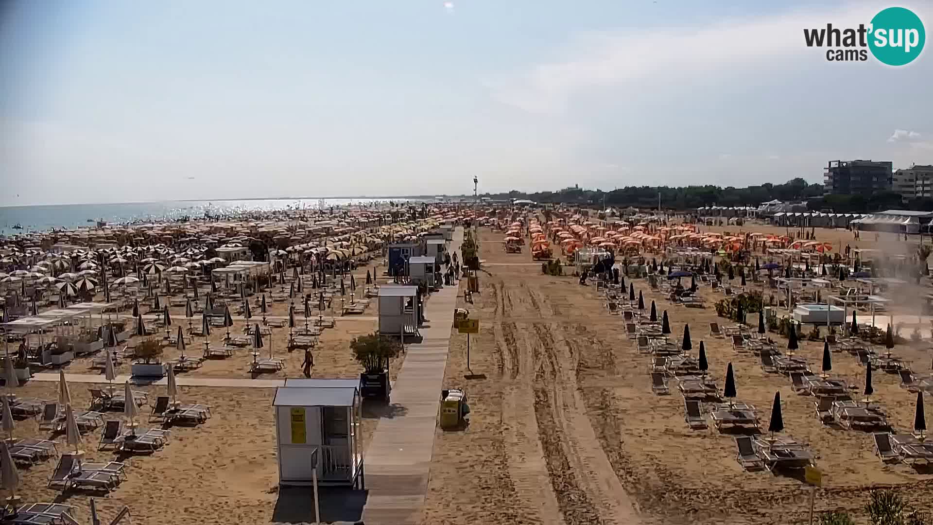 Kamera v živo plaža Bibione