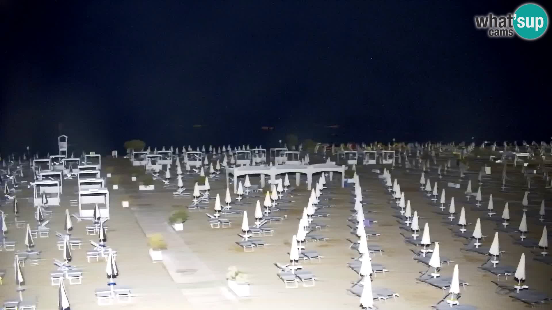 La plage de Bibione webcam en direct | Italien