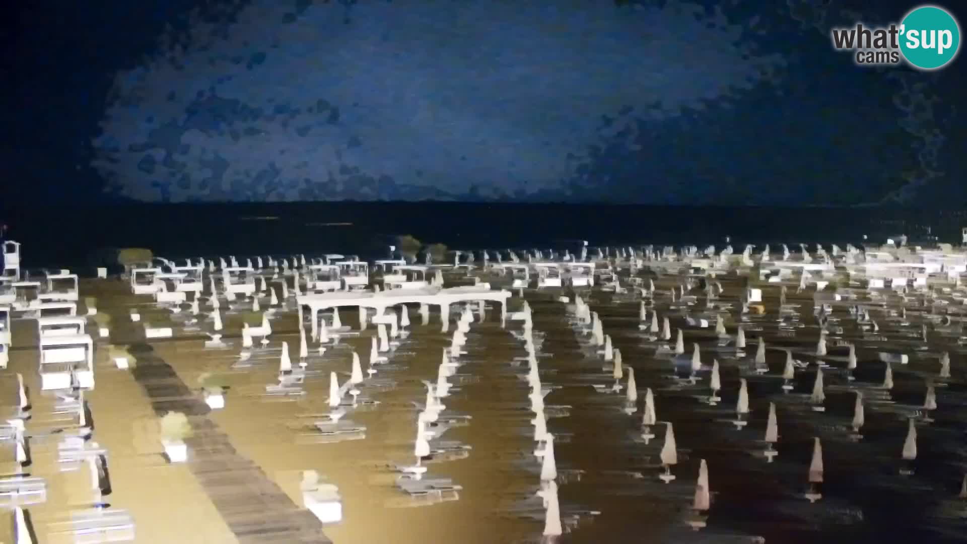 La plage de Bibione webcam en direct | Italien