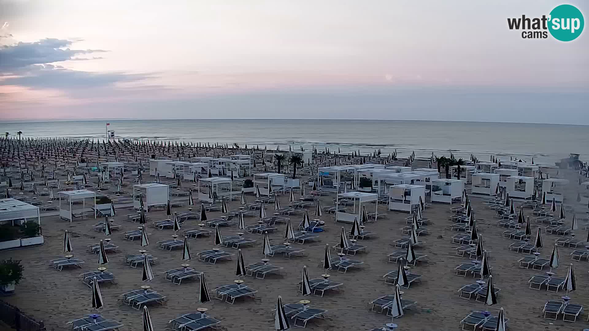 La plage de Bibione webcam en direct | Italien