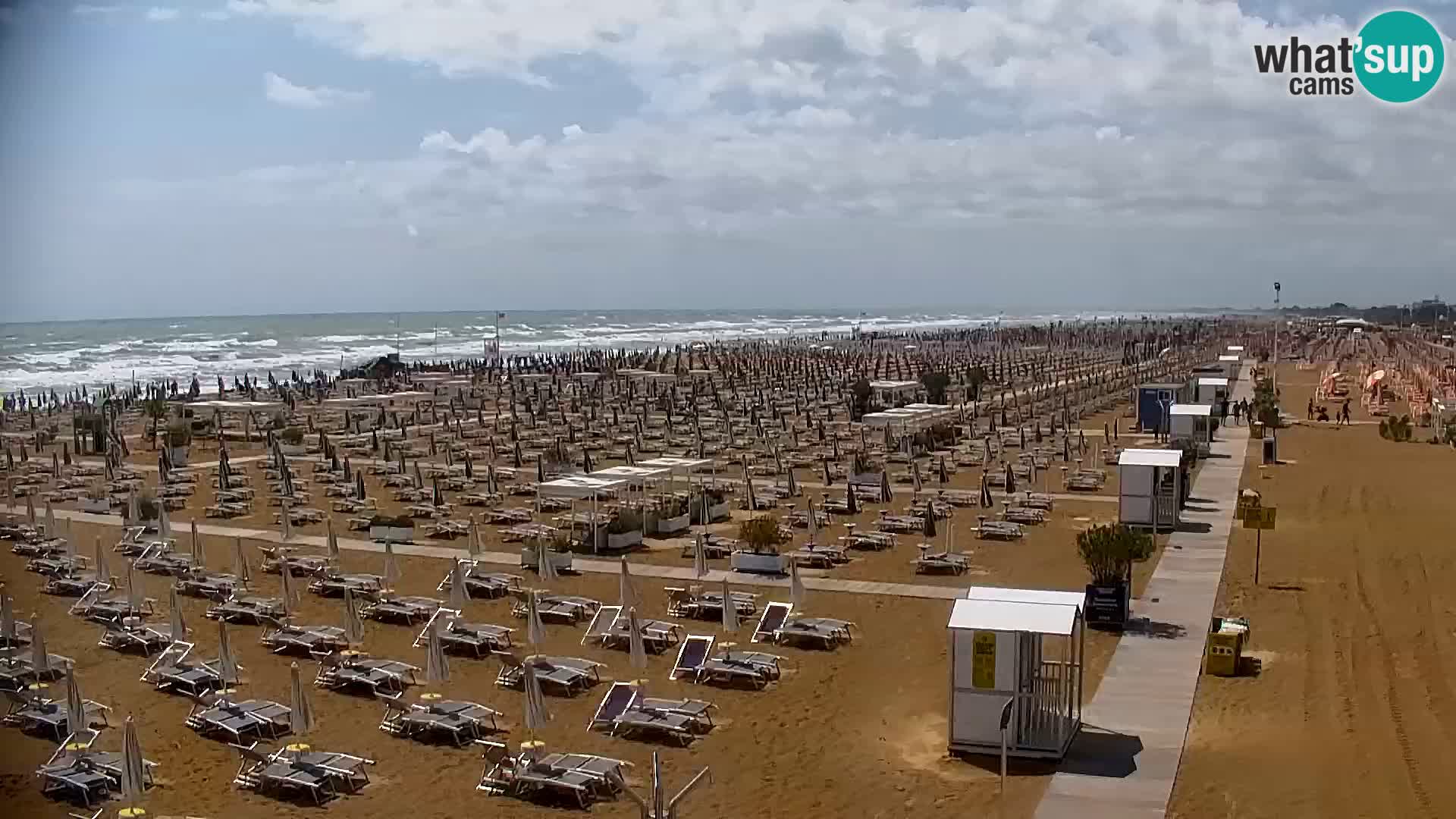 Plaža Bibione web kamera | Italija