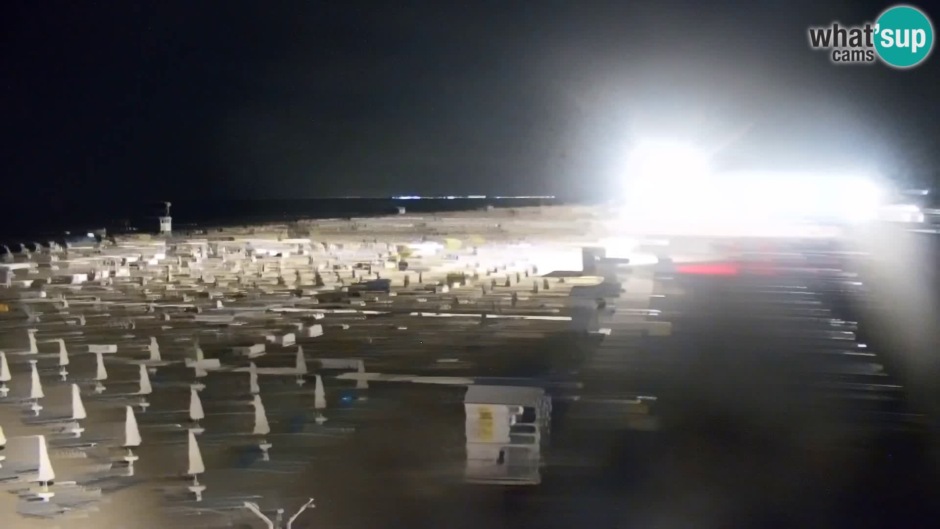 La plage de Bibione webcam en direct | Italien
