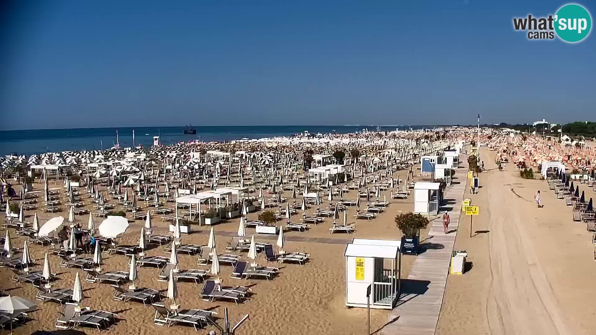 Playa Bibione Cámara en vivo | Italia
