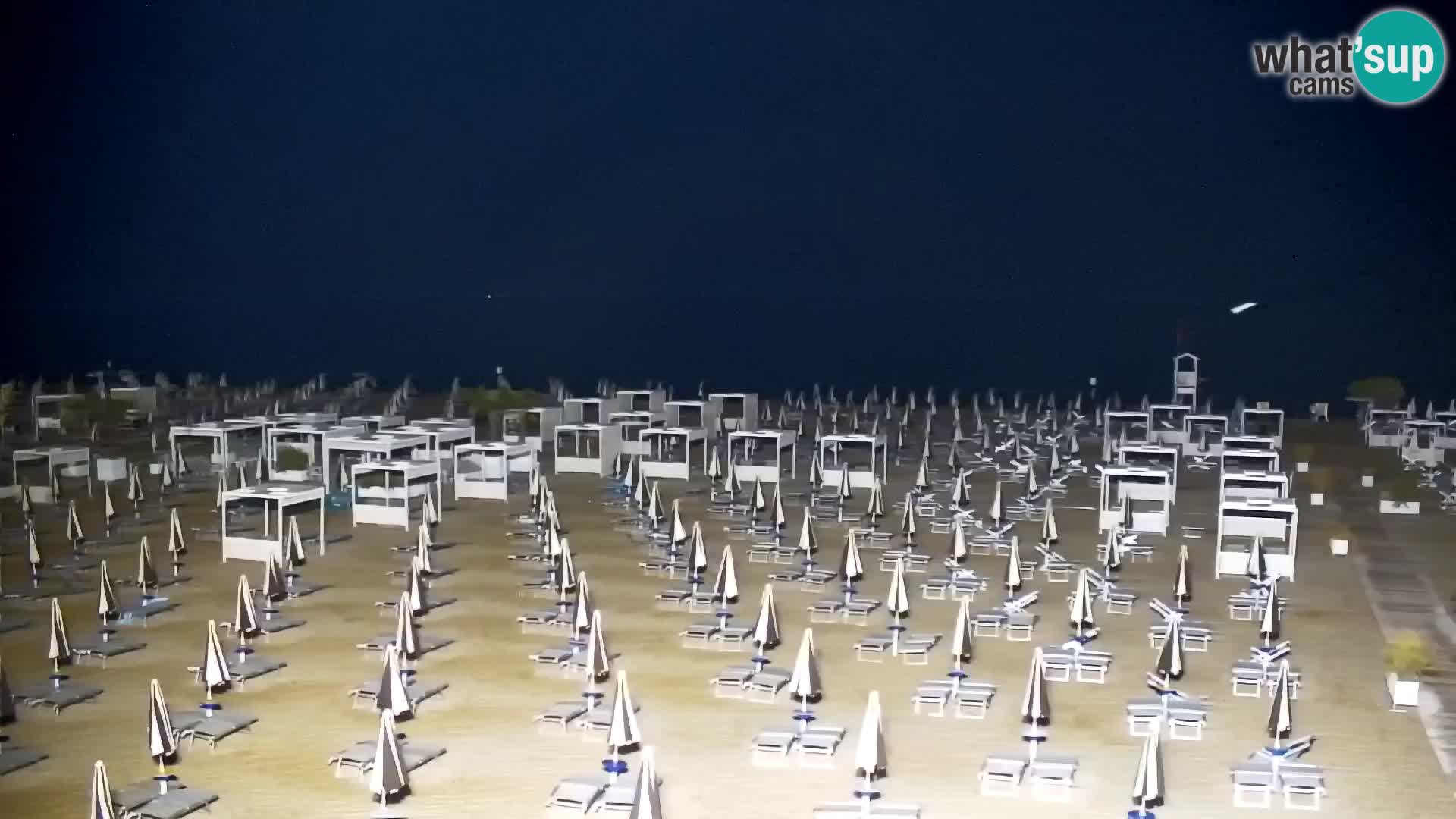 La plage de Bibione webcam en direct | Italien
