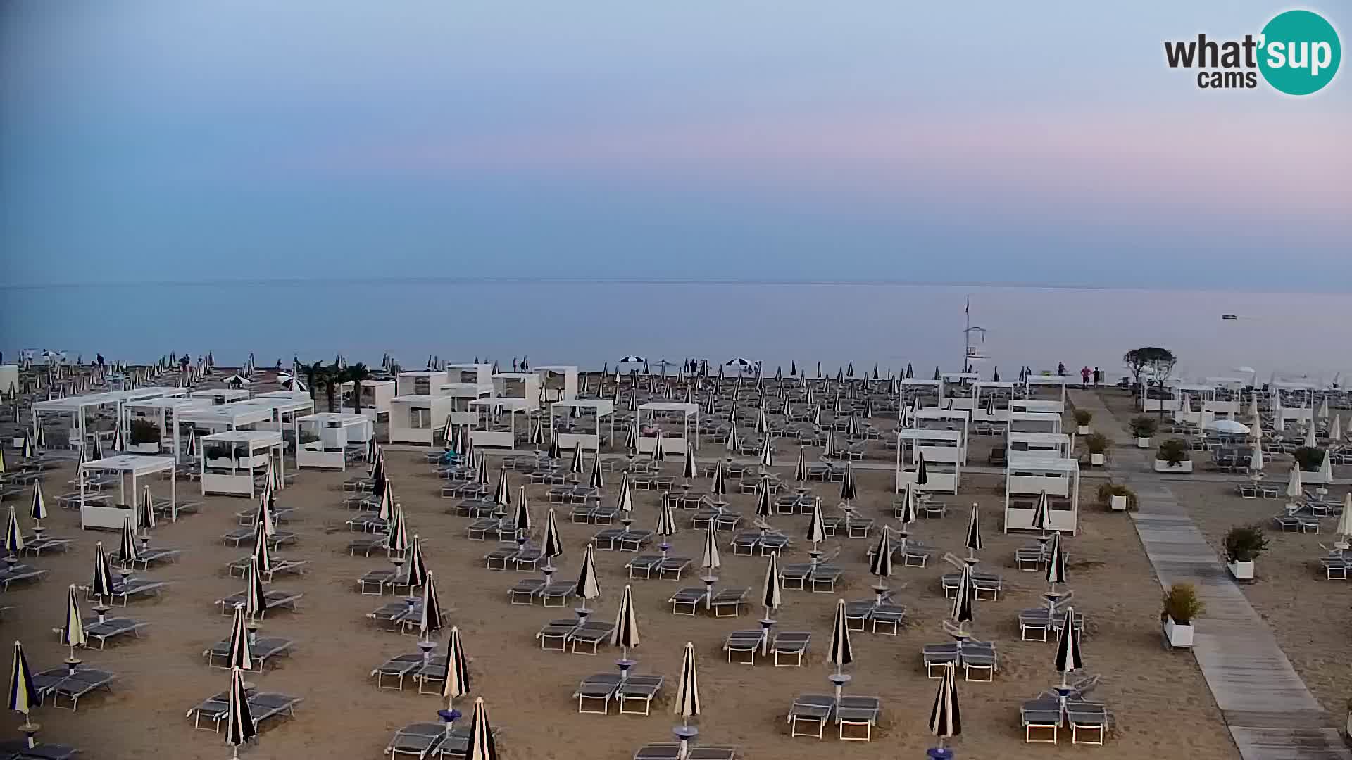 La plage de Bibione webcam en direct | Italien