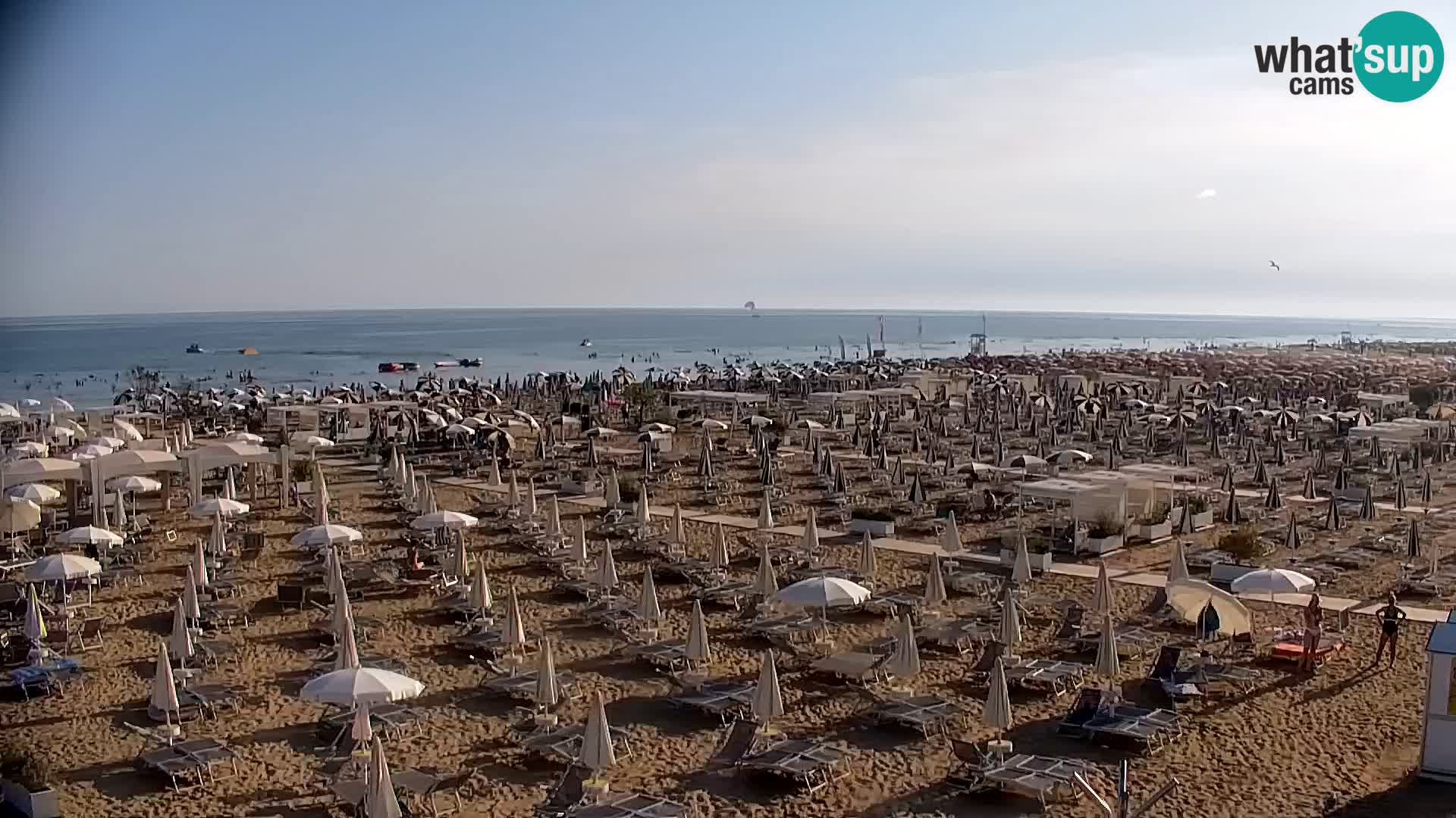 La plage de Bibione webcam en direct | Italien
