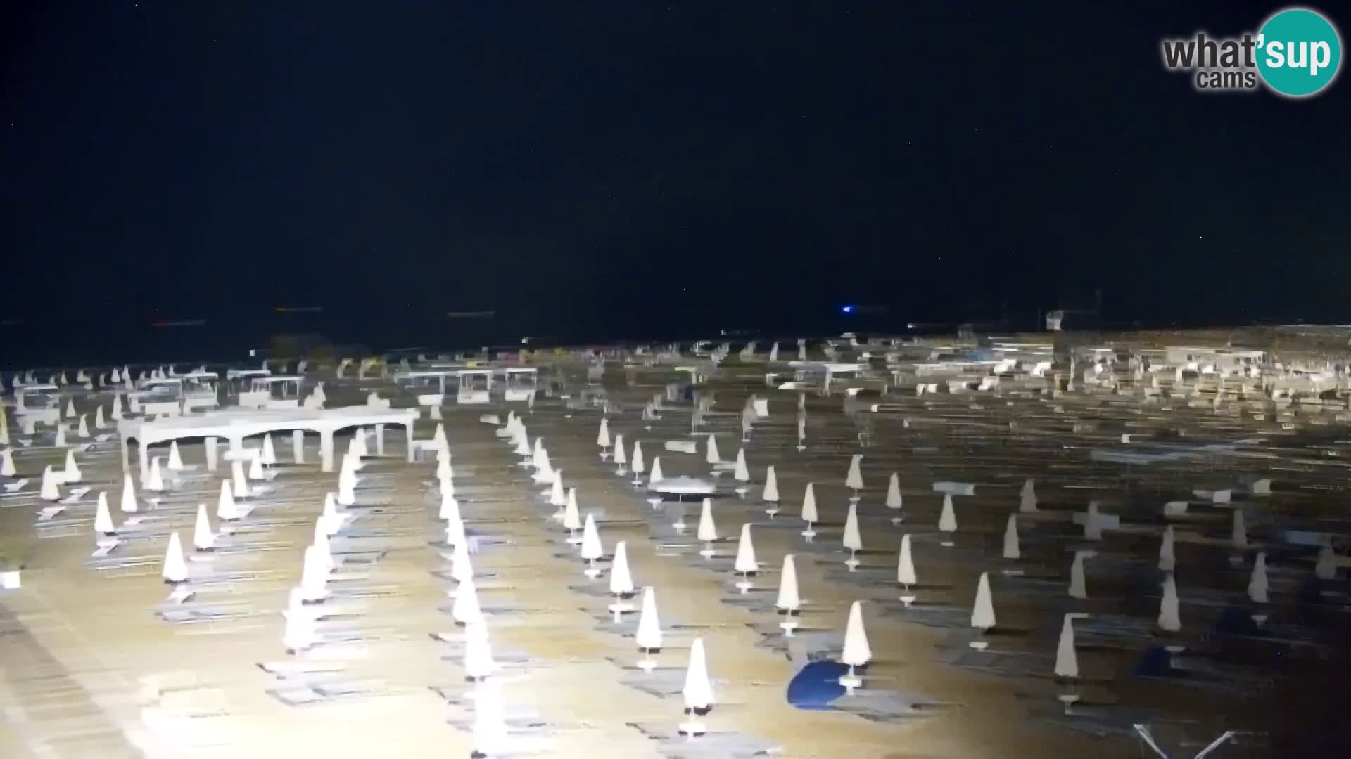 La plage de Bibione webcam en direct | Italien