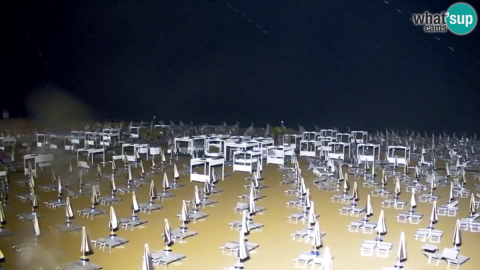 La plage de Bibione webcam en direct | Italien