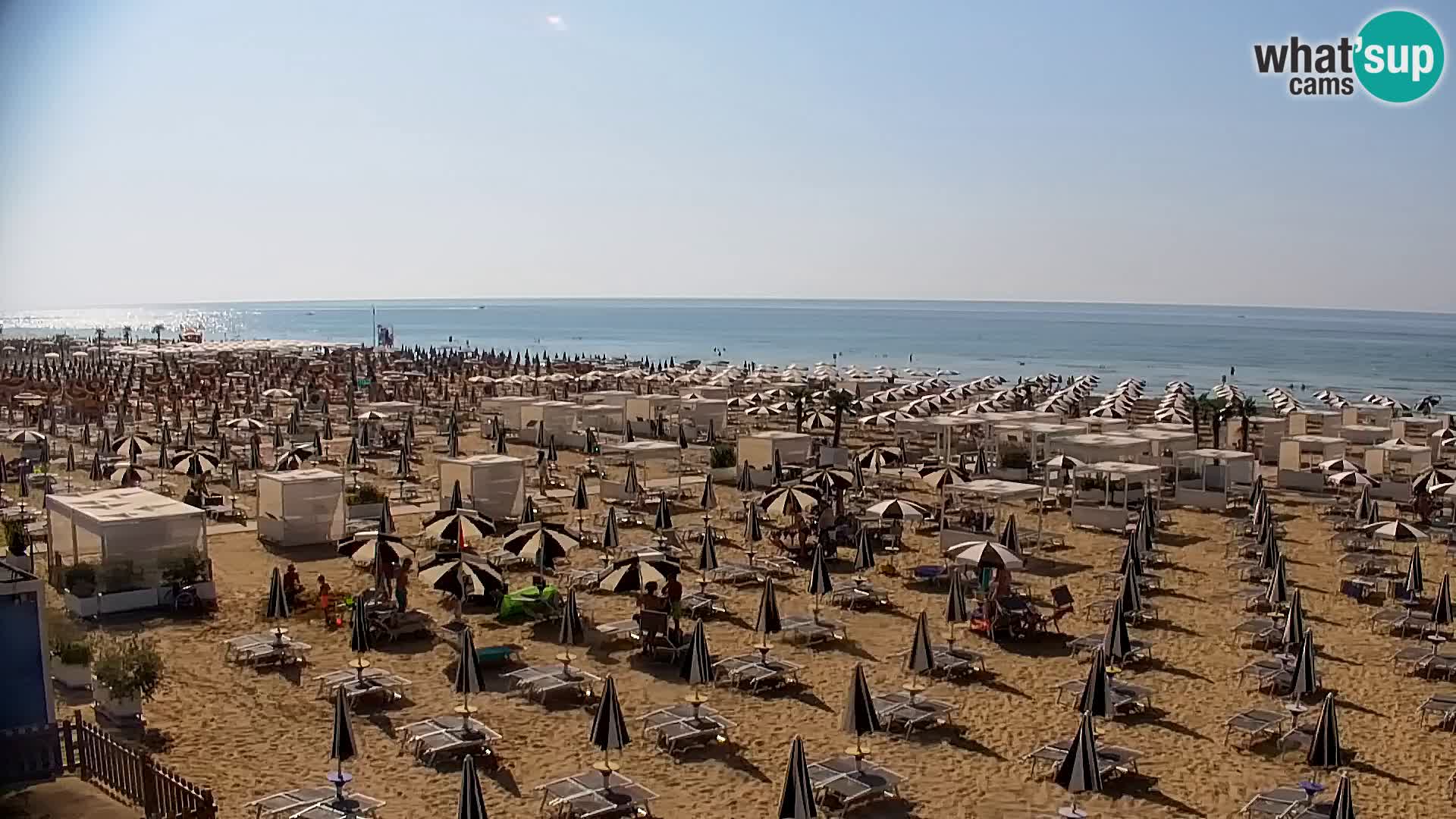 La plage de Bibione webcam en direct | Italien