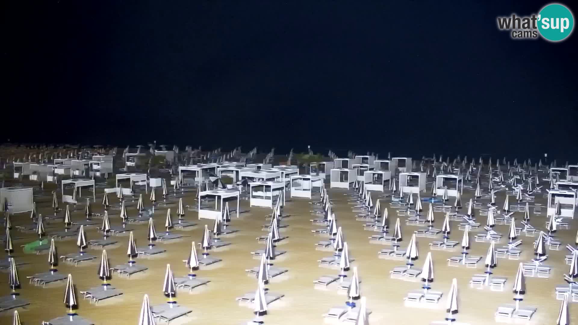 La plage de Bibione webcam en direct | Italien