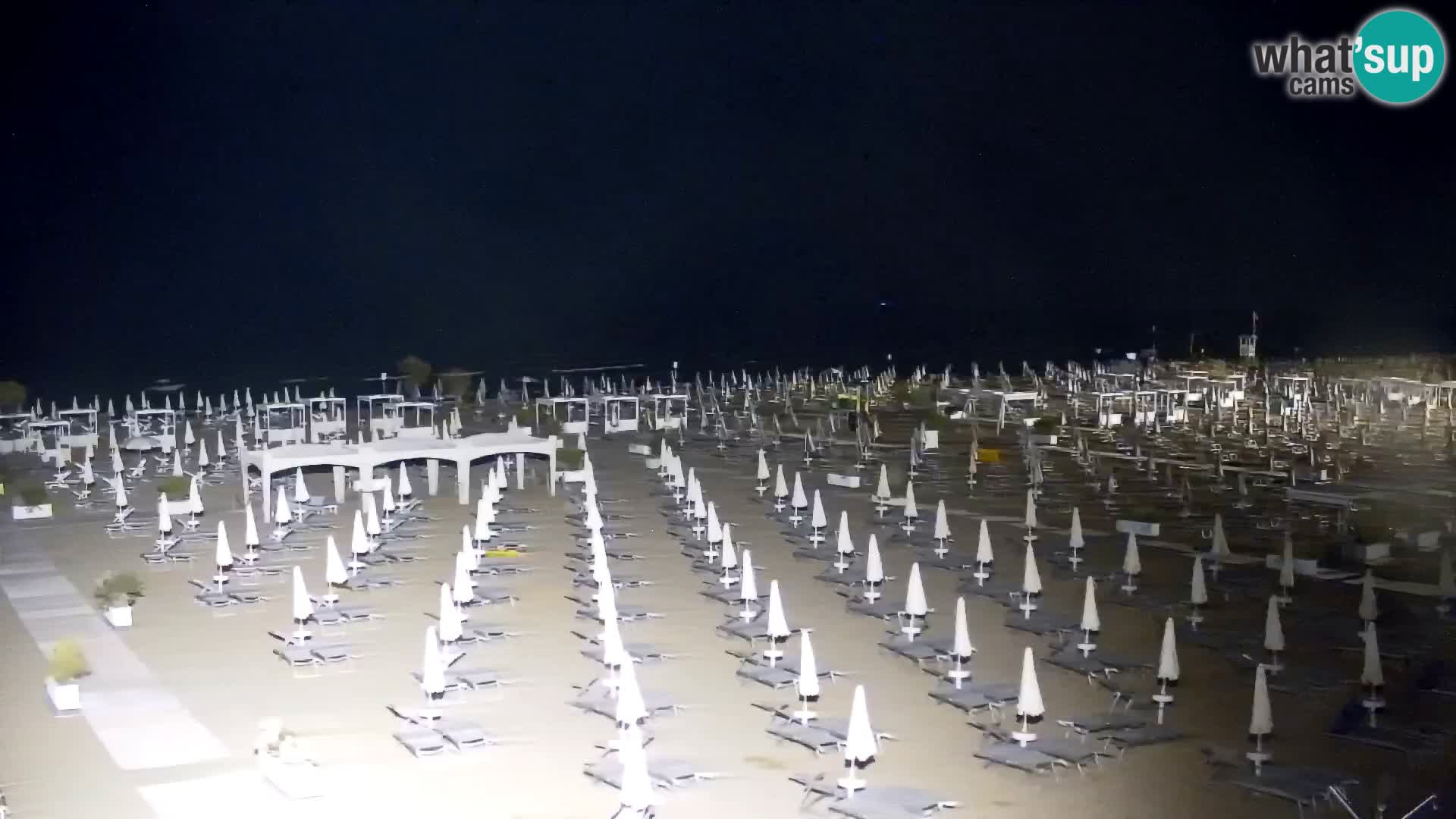 La plage de Bibione webcam en direct | Italien