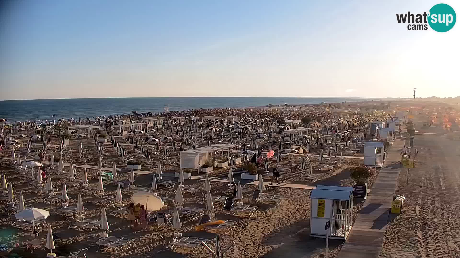 Kamera v živo plaža Bibione