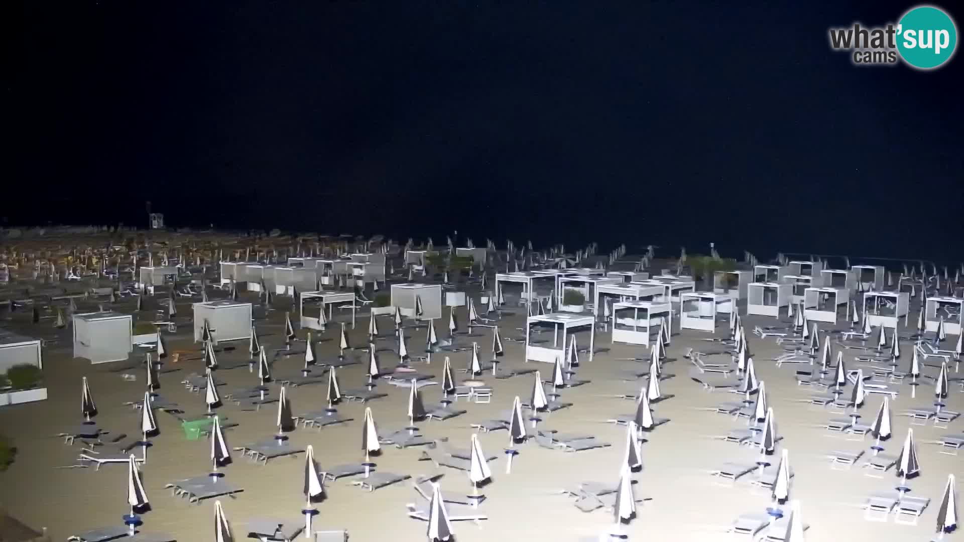 La plage de Bibione webcam en direct | Italien