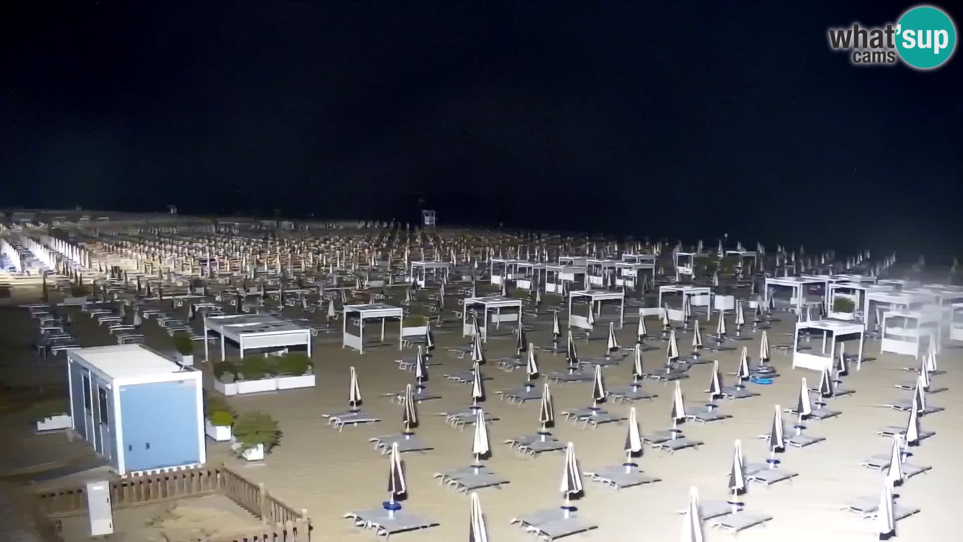 La plage de Bibione webcam en direct | Italien
