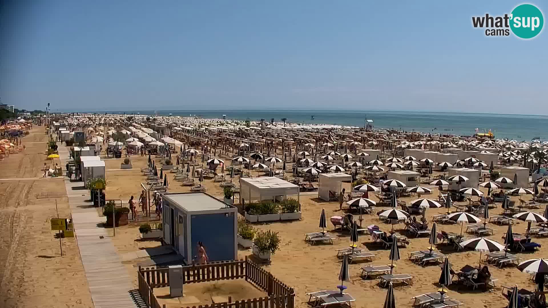 Kamera v živo plaža Bibione
