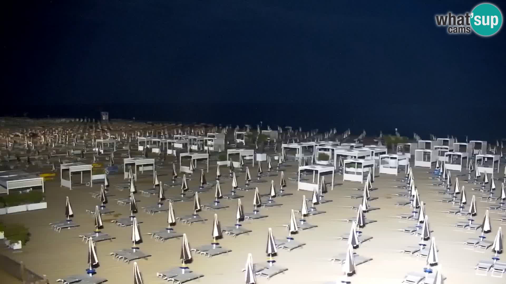 La plage de Bibione webcam en direct | Italien