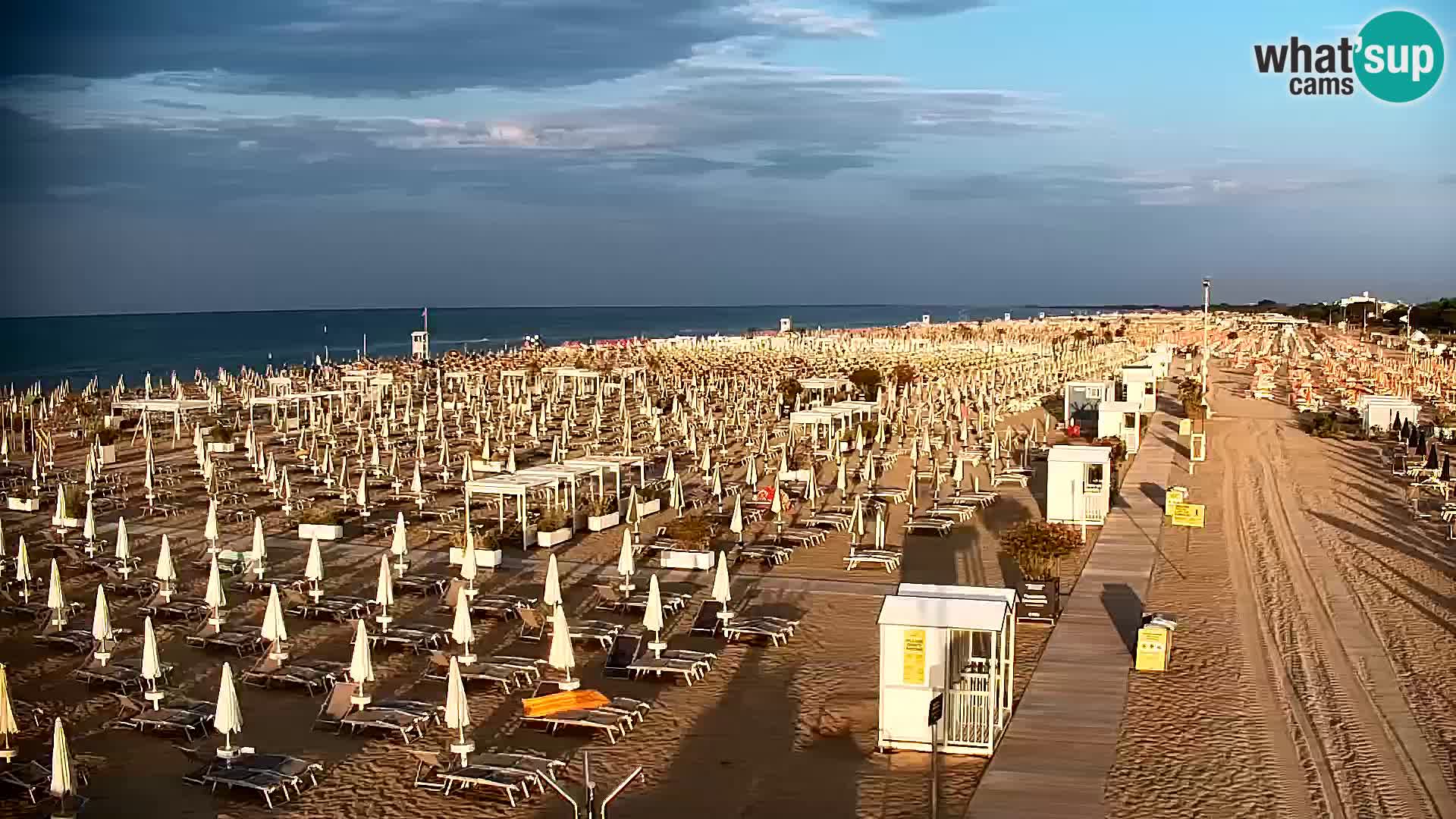 Playa Bibione Cámara en vivo | Italia