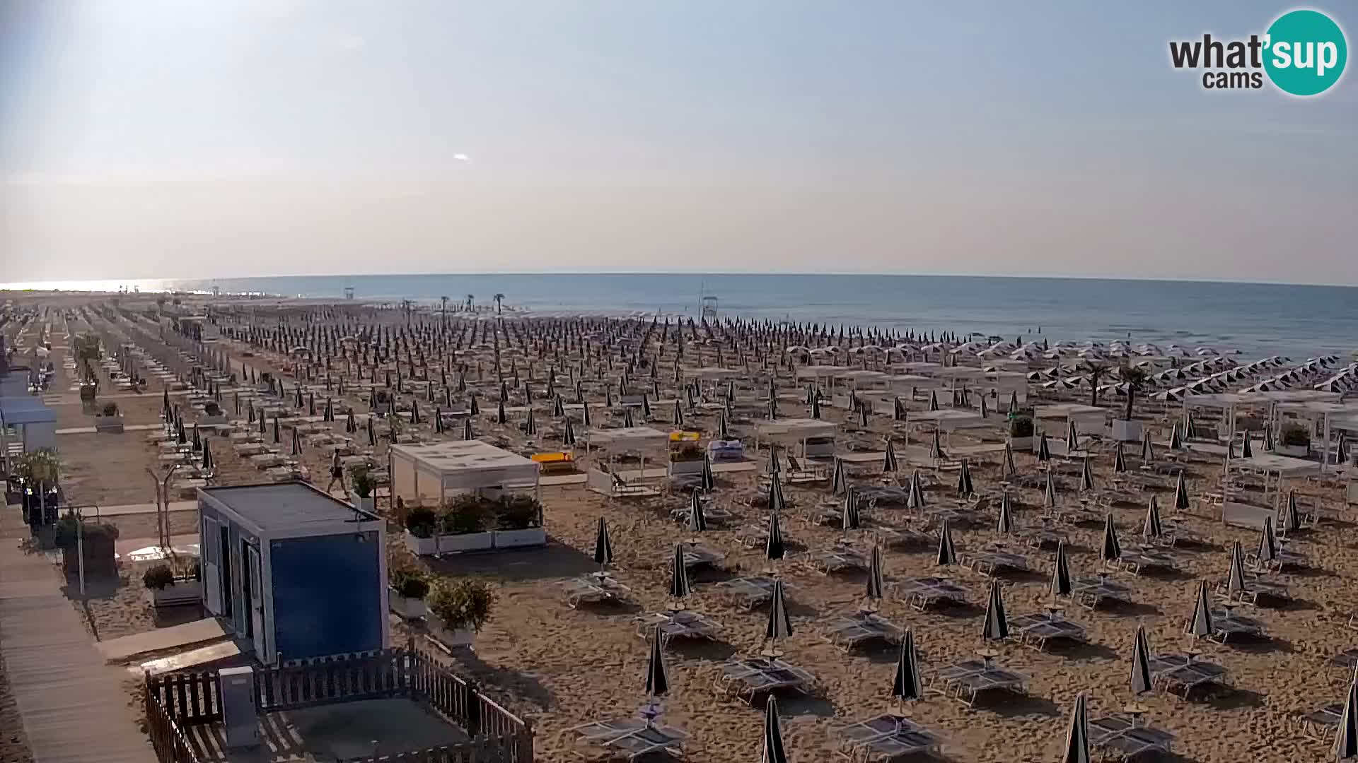 La plage de Bibione webcam en direct | Italien