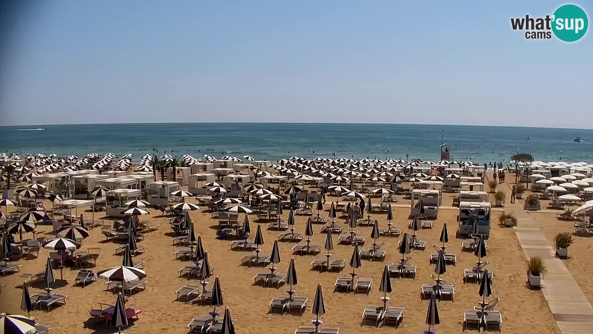 Kamera v živo plaža Bibione