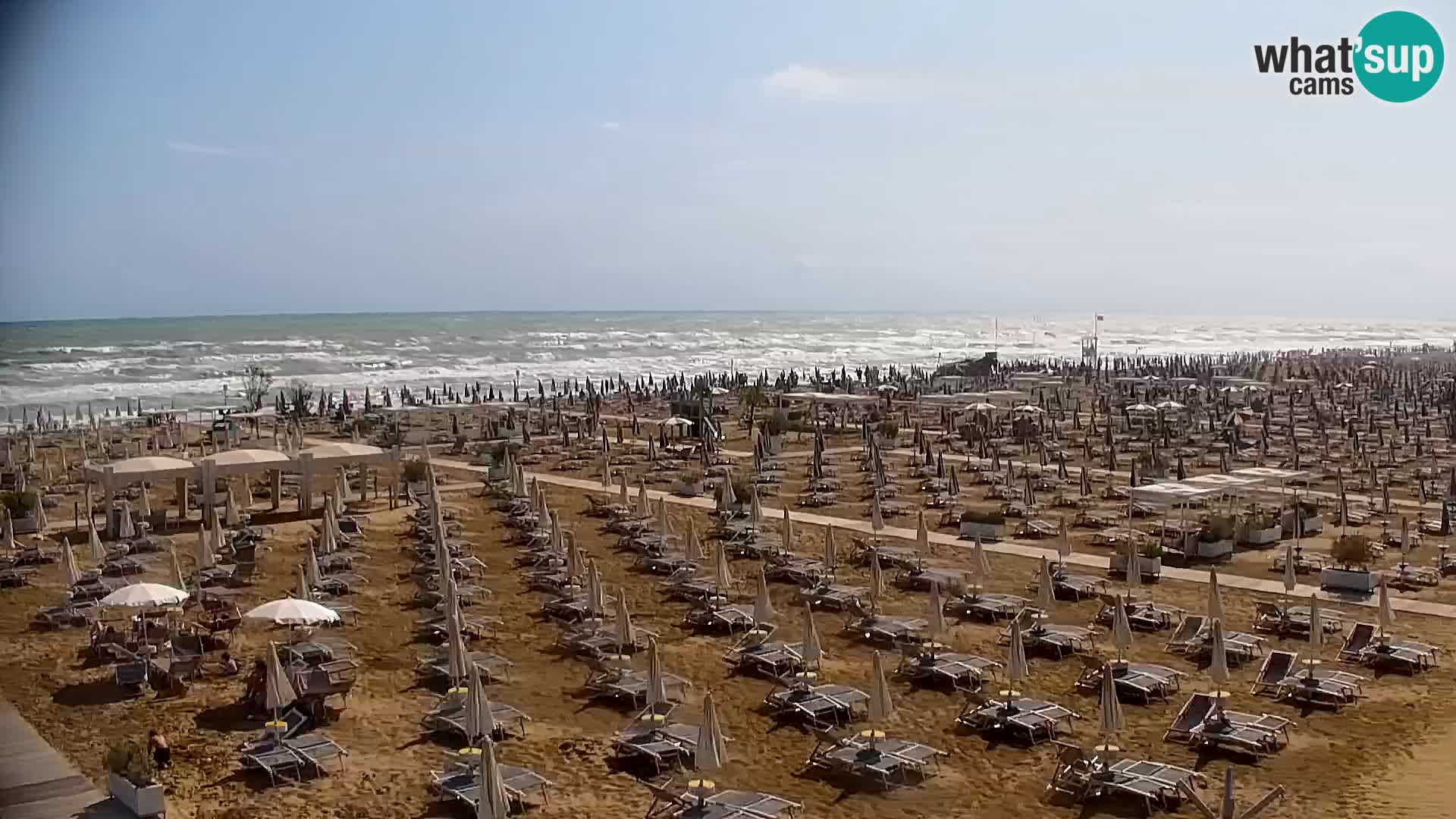 La plage de Bibione webcam en direct | Italien