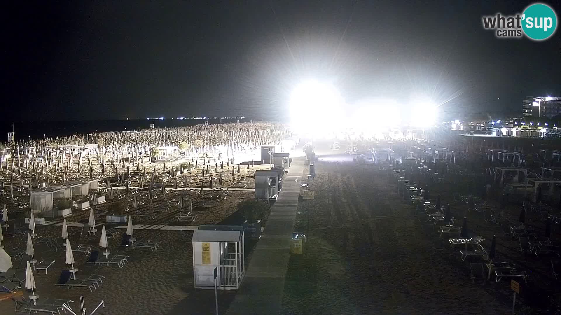 La plage de Bibione webcam en direct | Italien