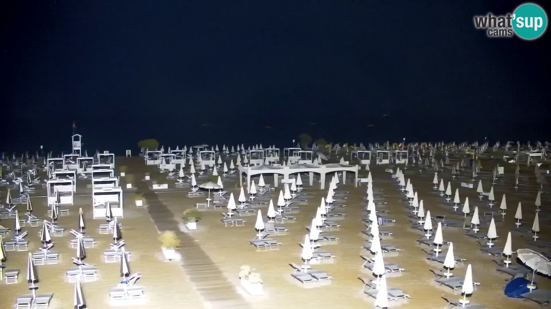 La plage de Bibione webcam en direct | Italien