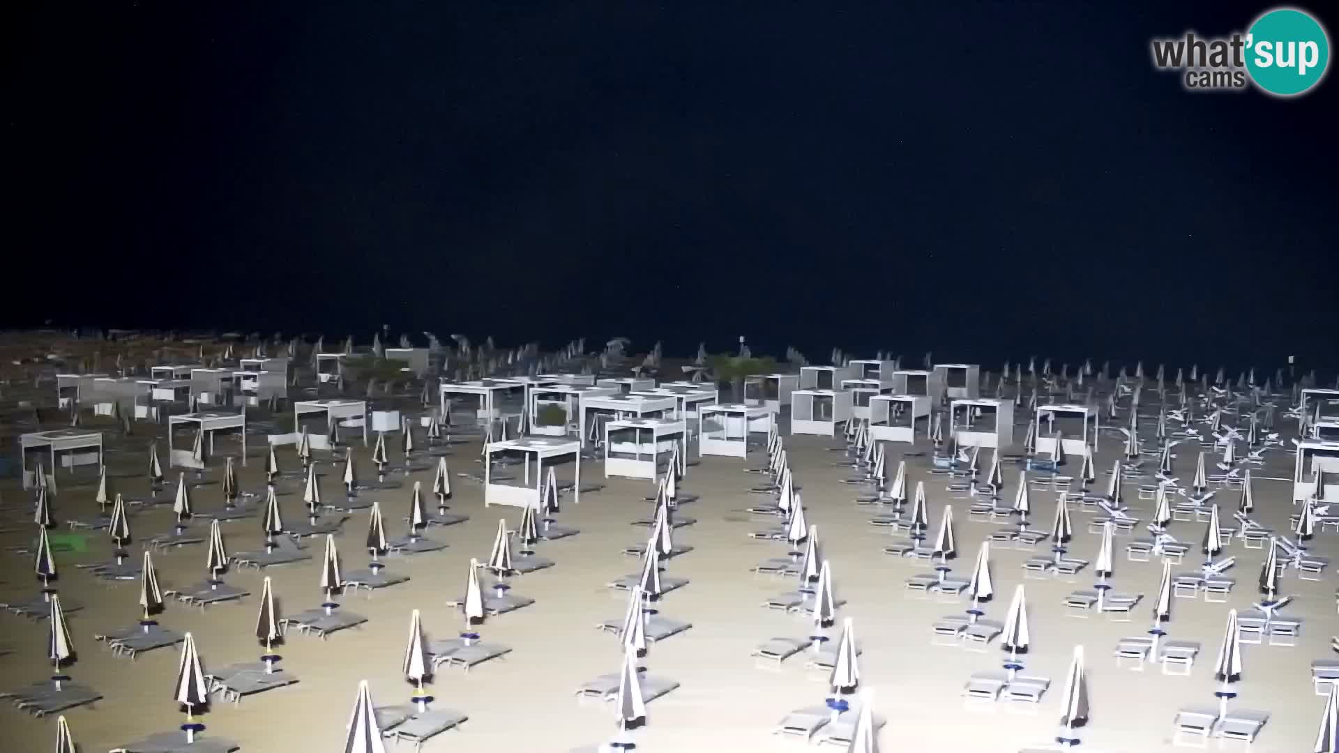 La plage de Bibione webcam en direct | Italien