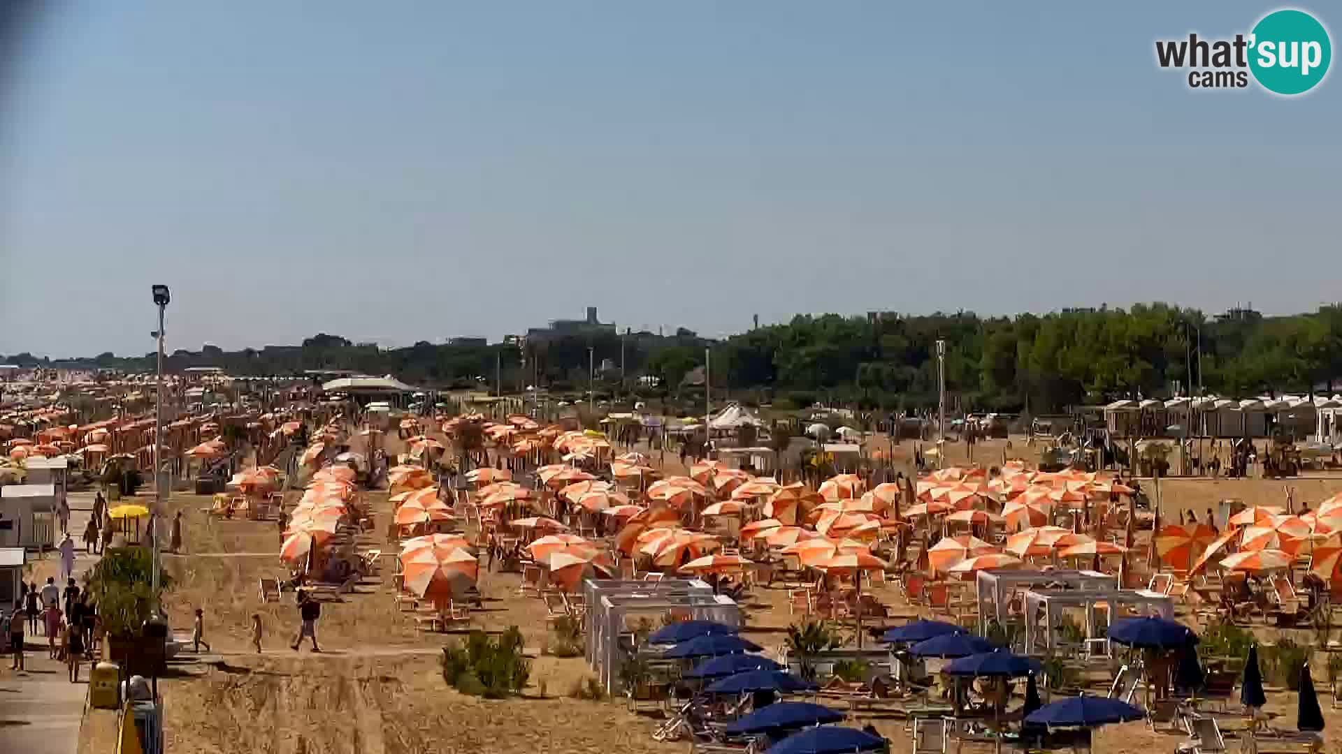 Plaža Bibione web kamera | Italija