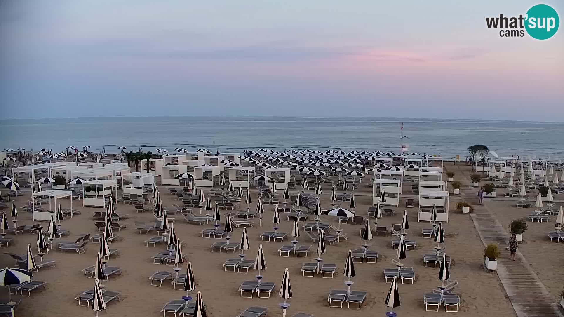 La plage de Bibione webcam en direct | Italien