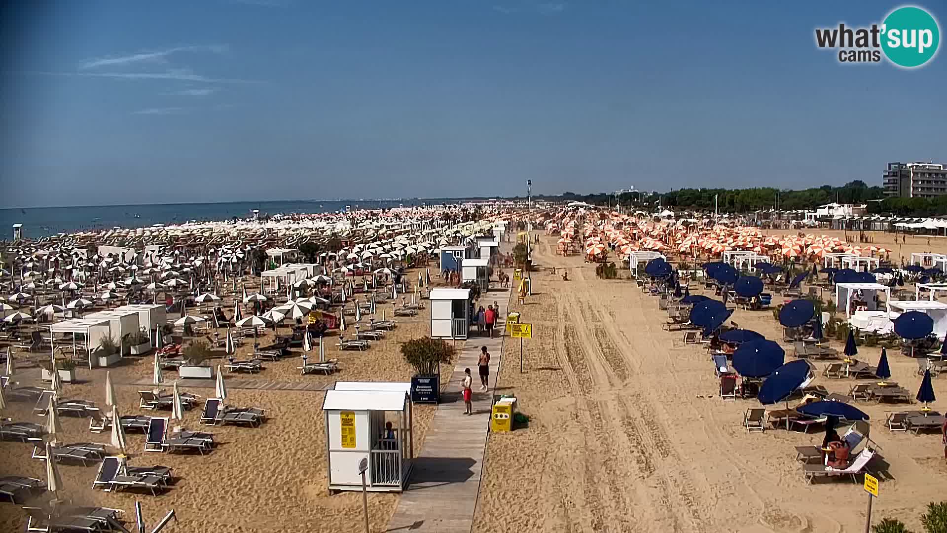 Kamera v živo plaža Bibione